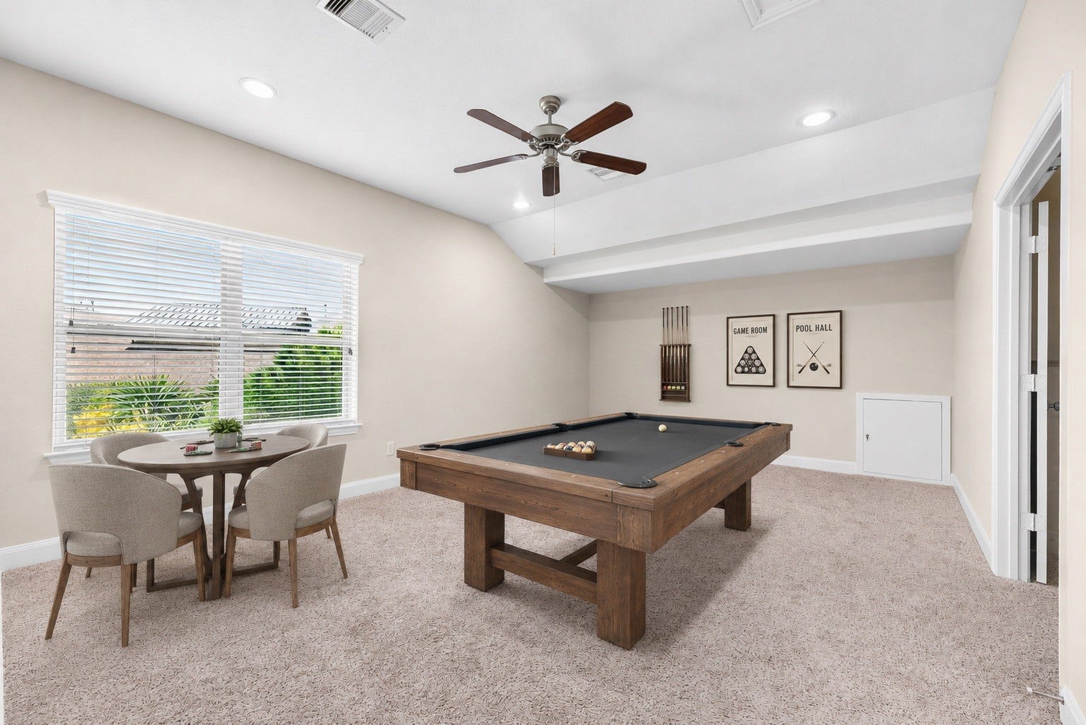 Expansive gameroom located on the 3rd floor.*virtually staged*