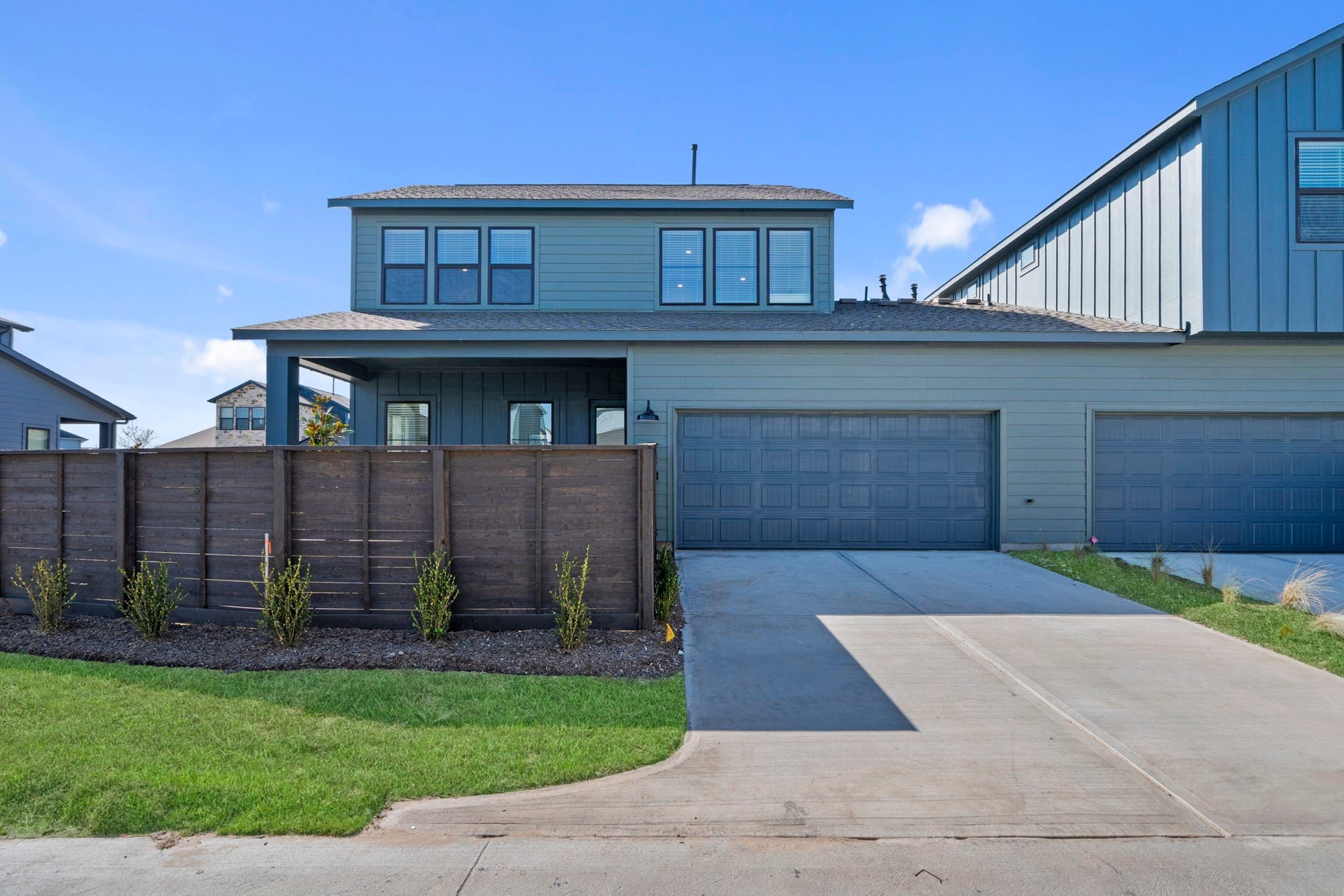 3317 City Heart Avenue, Richmond, TX 77406 Enjoy the convenience of your own two-car attached garage, complemented by a spacious driveway with plenty of room for parking. The thoughtfully landscaped front yard and private fencing add a welcoming touch while giving the home its own sense of space.