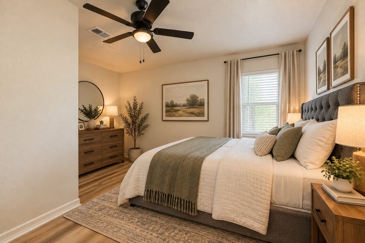 4418 Georgia Street, Santa Fe, TX 77517 Virtually staged Bedroom 2