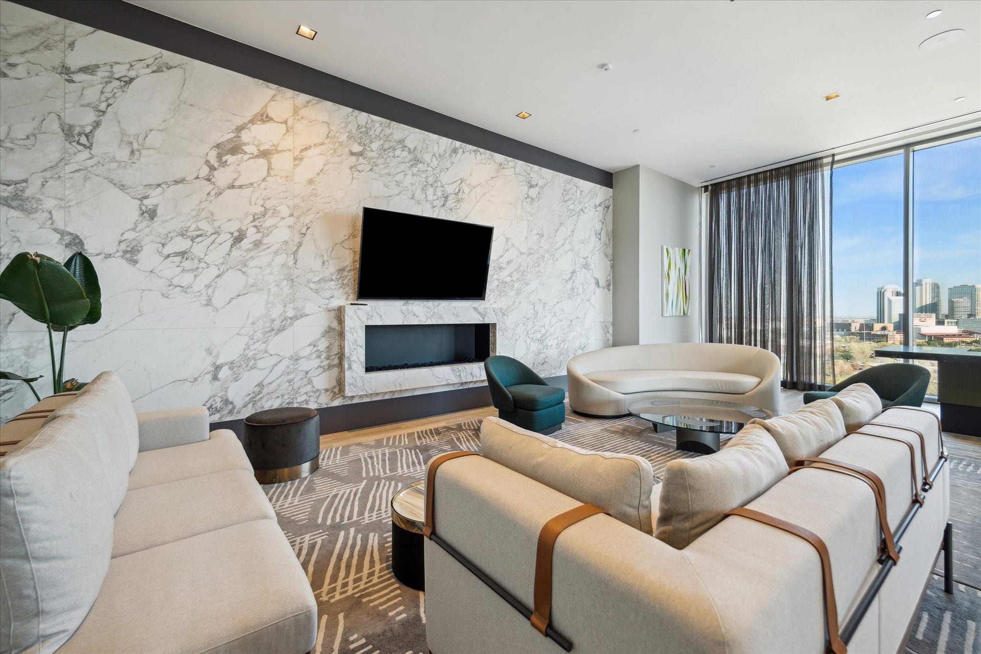1711 Allen Parkway, #2601, Houston, TX 77019 The resident lounge can be reserved if you are hosting large gatherings.