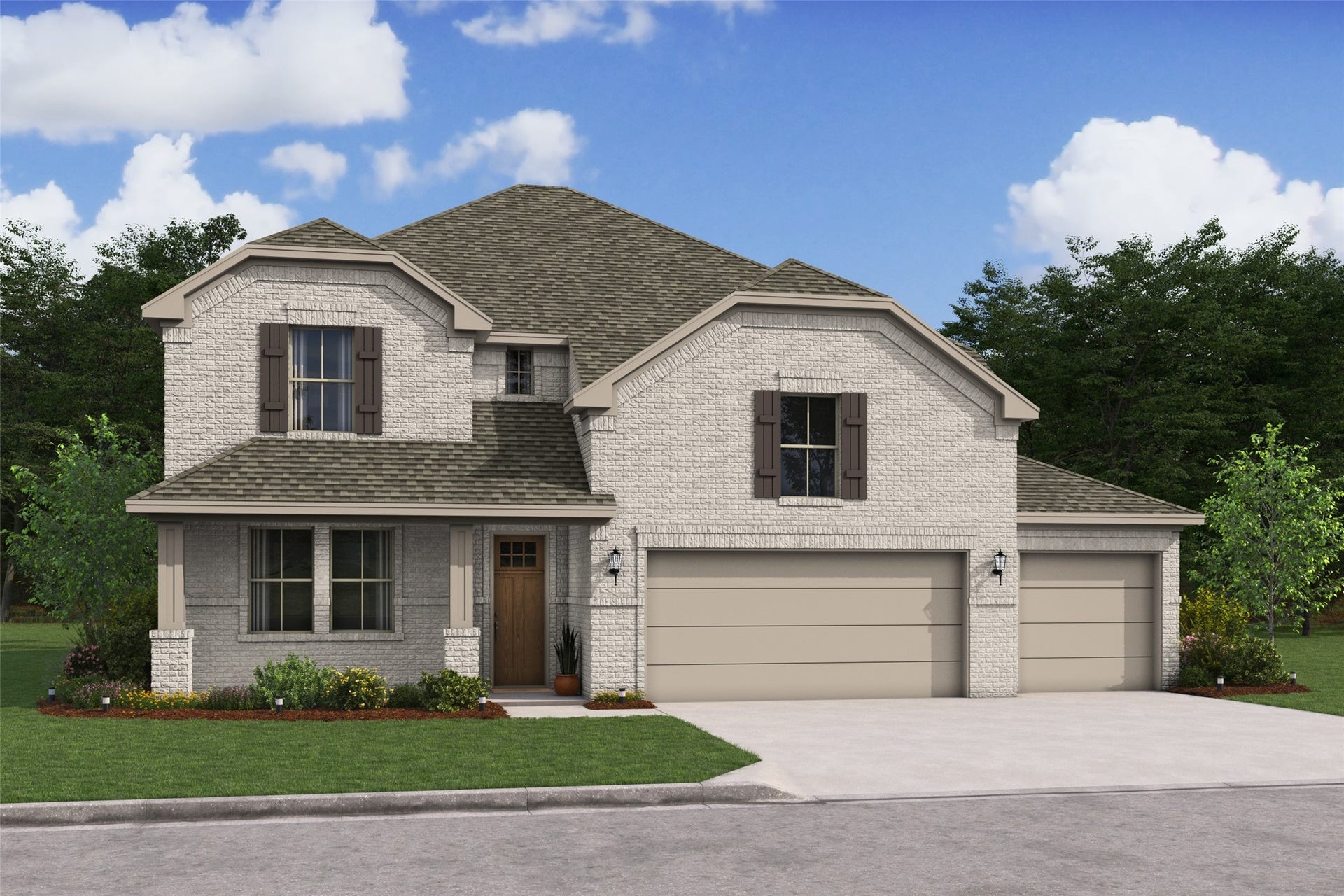 3210 Rios Court, League City, TX 77573 Stunning Omaha home design with elevation TA built by K. Hovnanian Homes in beautiful Westland Ranch.