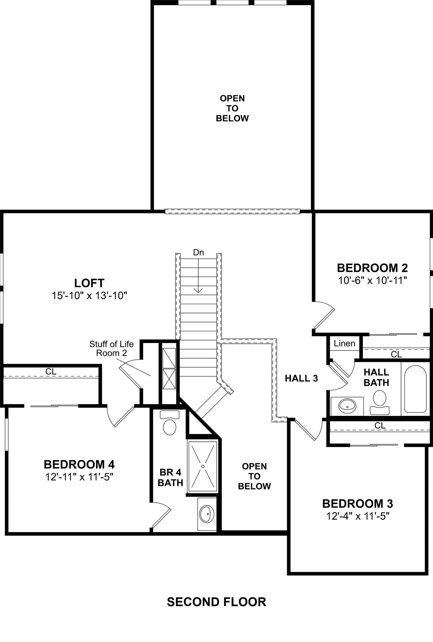 3210 Rios Court, League City, TX 77573 The Omaha floor plan by K. Hovnanian Homes. 2nd Floor Shown. *Prices, plans, dimensions, features, specifications, materials, and availability of homes or communities are subject to change without notice or obligation.