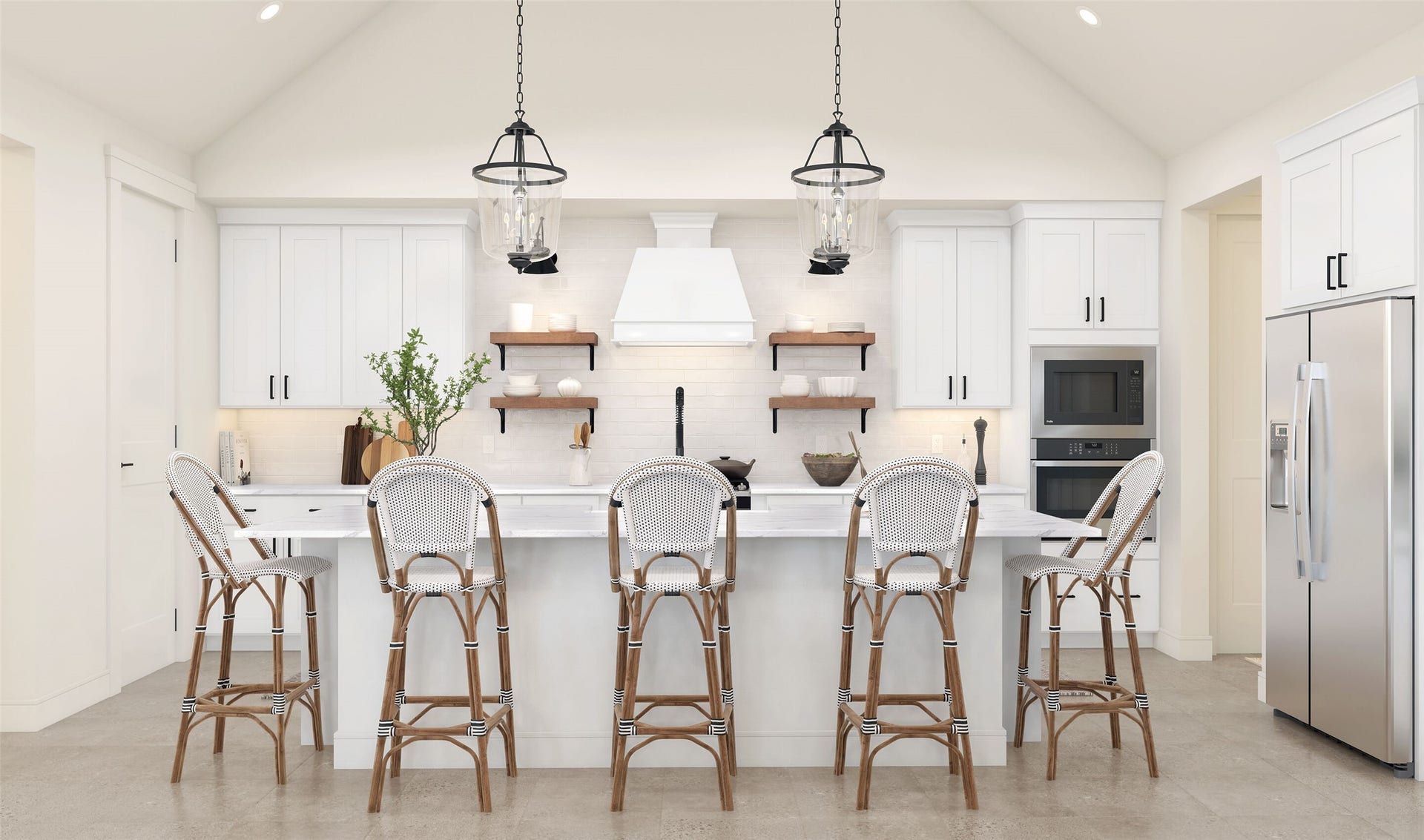 3210 Rios Court, League City, TX 77573 Gourmet island kitchen (*Artist rendering used for illustration purposes only.)