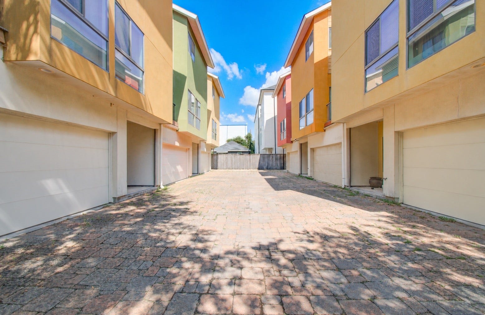 4410 Spencer Street, #A, Houston, TX 77007 You are tucked away in a corner unit in a gated neighborhood.