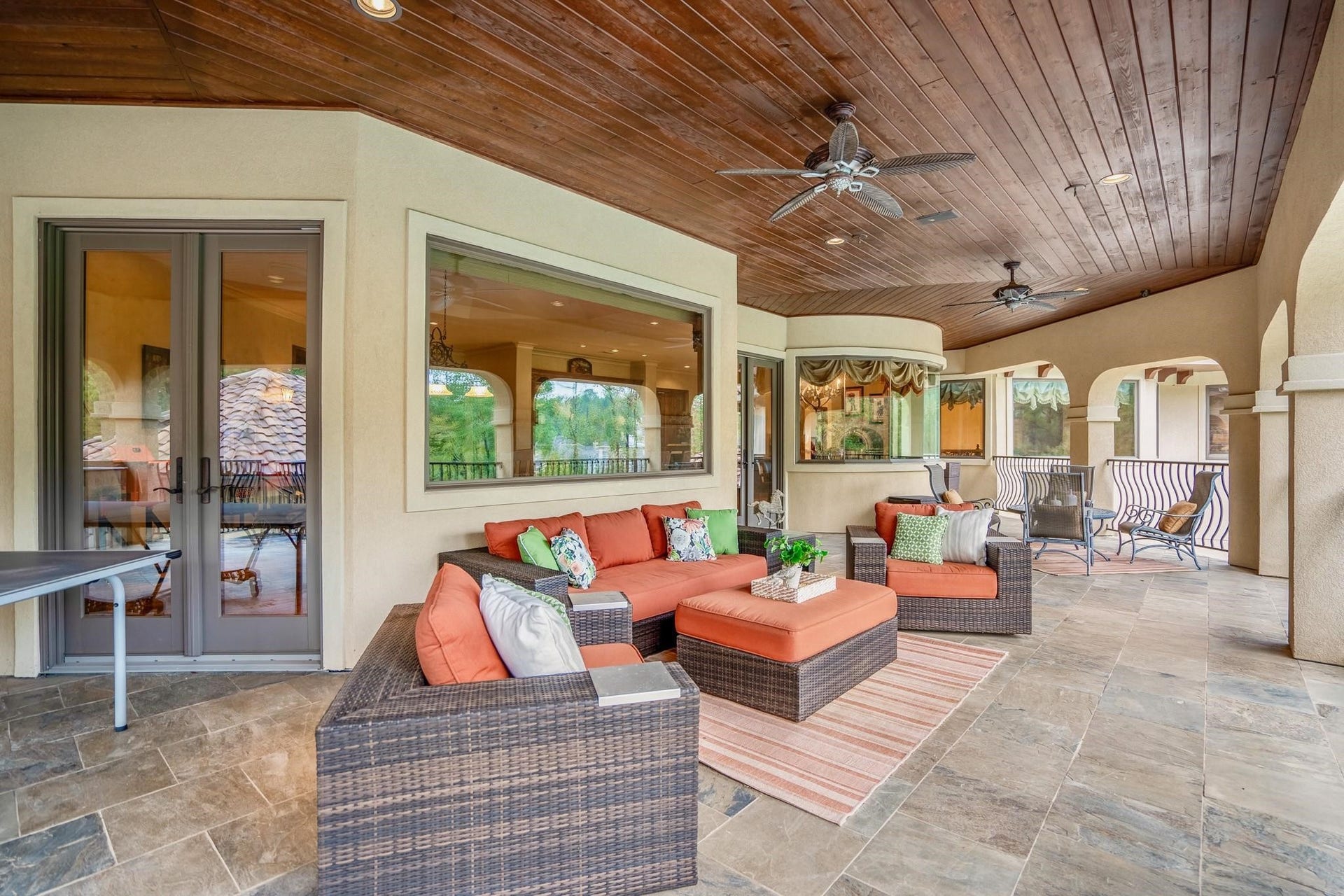28322 Meadow Forest, Magnolia, TX 77355 Balcony just off the upstairs entertainment space.