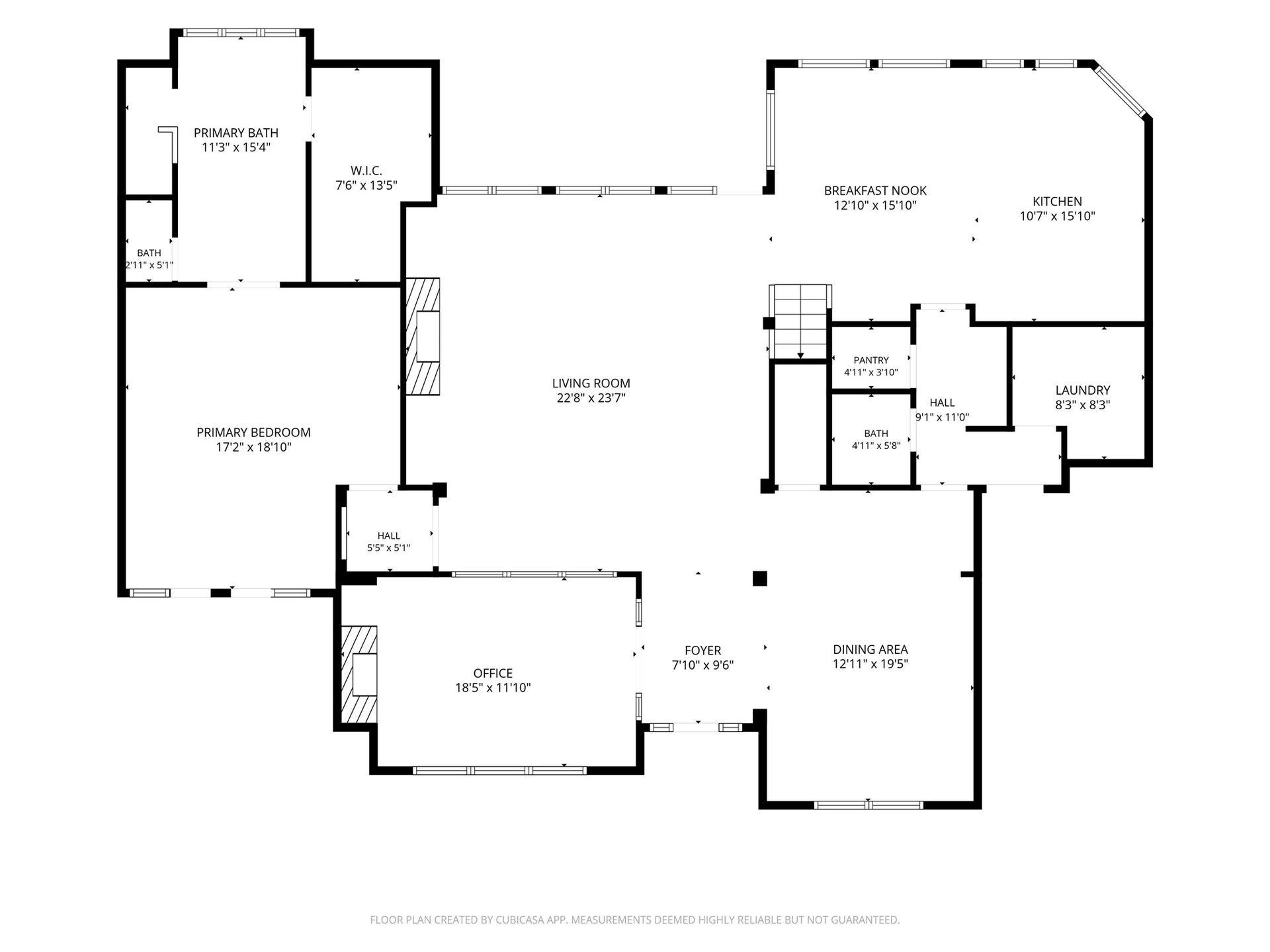 8111 Machaelas Way, Humble, TX 77396 First Floor Layout