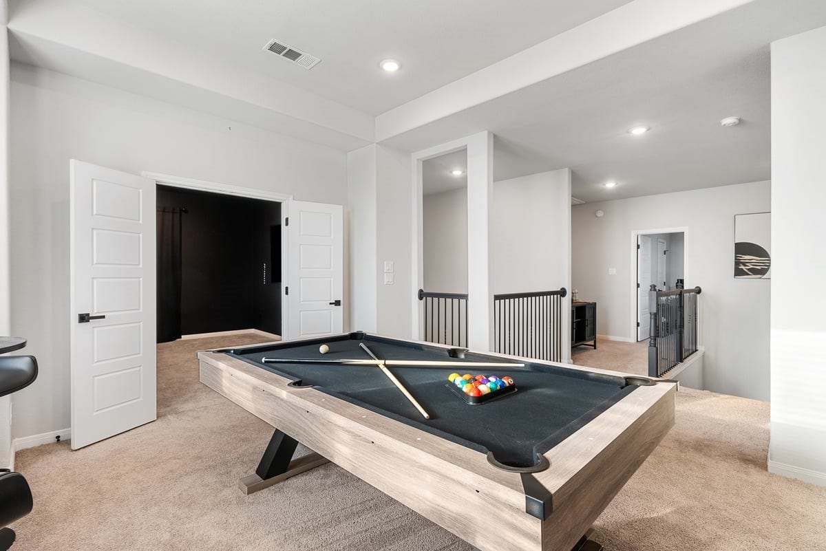 1702 Darwin Cedar Drive, Rosharon, TX 77583 Contain the fun upstairs in the spacious game room!