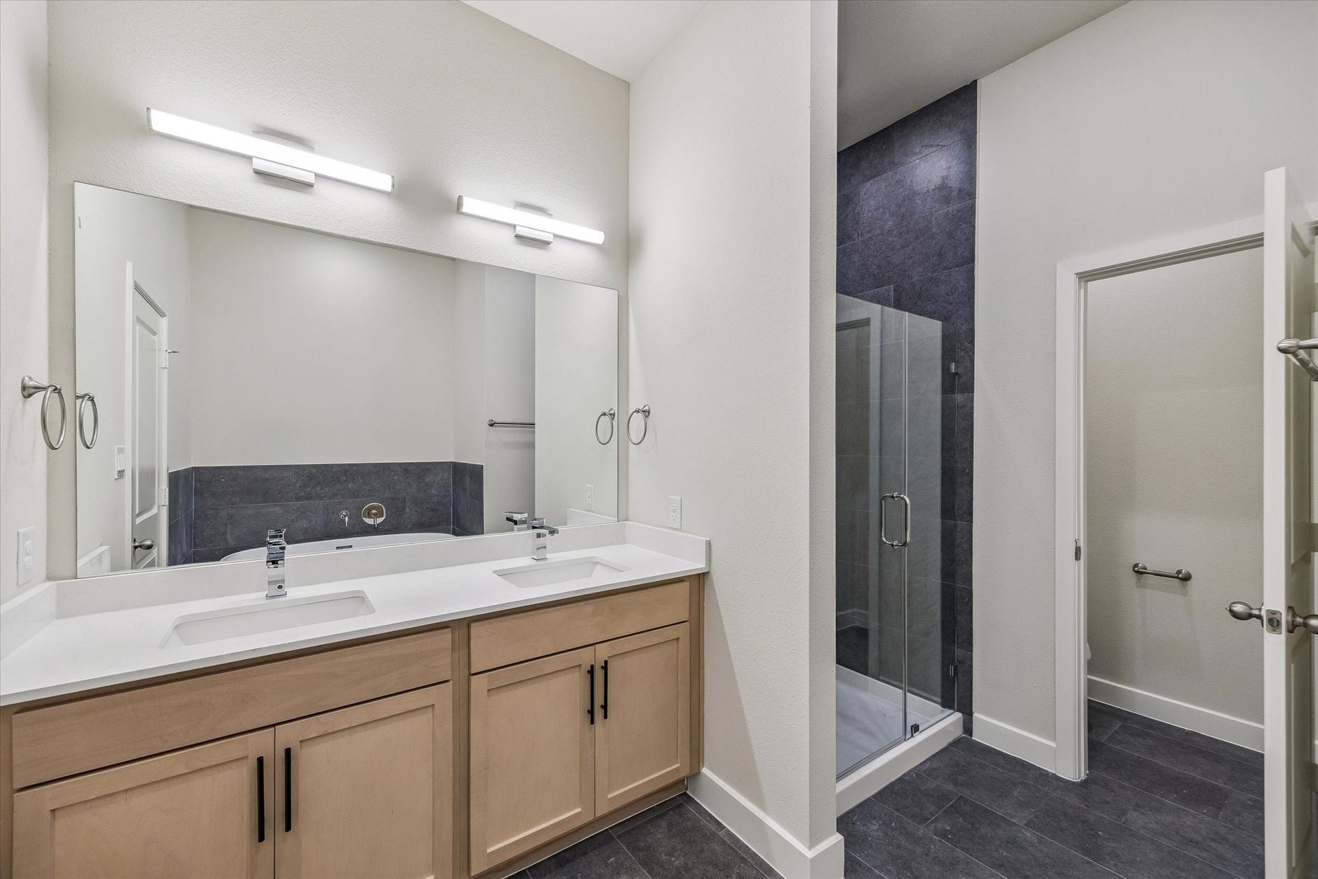 24439 Colonial Commons Drive, Katy, TX 77493 Representative photo from a similar home by the same builder, showcasing the style, finishes, and quality buyers can expect. This is the same floor plan, but selections may vary.