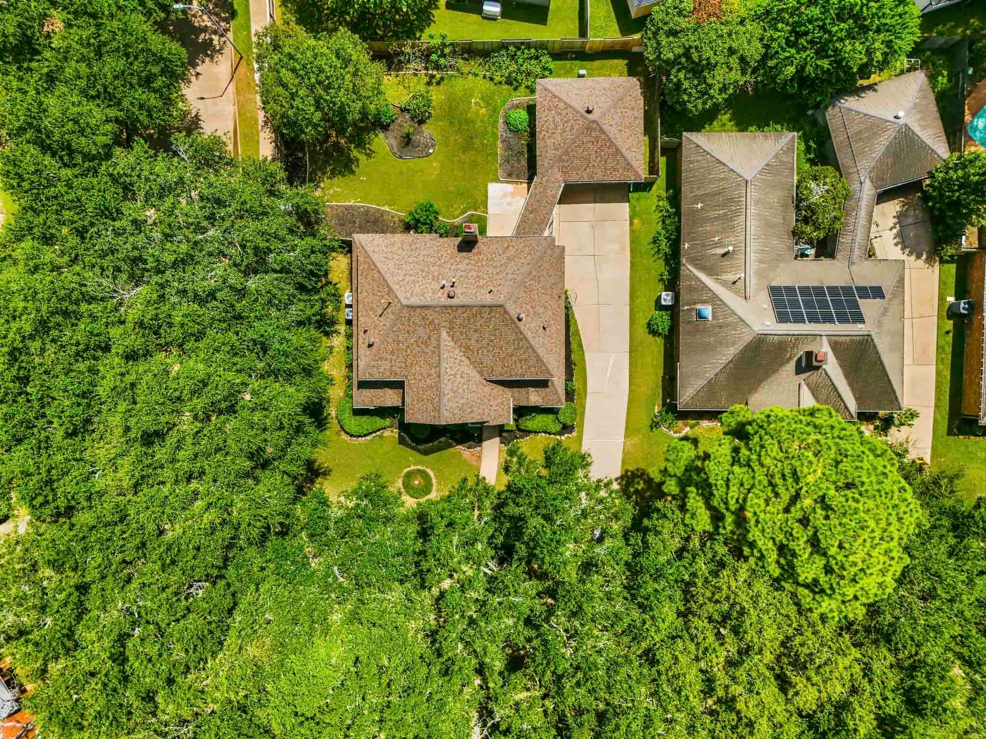 3926 Felicia Drive, Sugar Land, TX 77479 Birds eye view of this beautiful property.