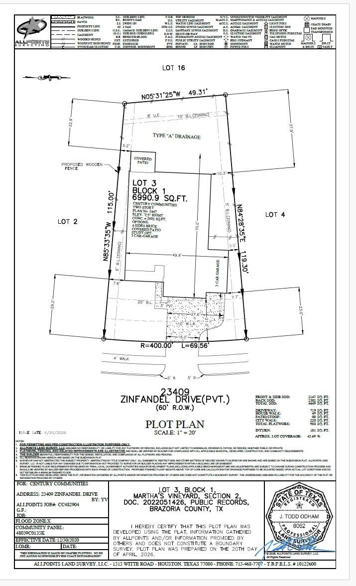 23409 Zinfandel Drive, Alvin, TX 77511 23409 Zinfandel Drive, Alvin, TX 77511