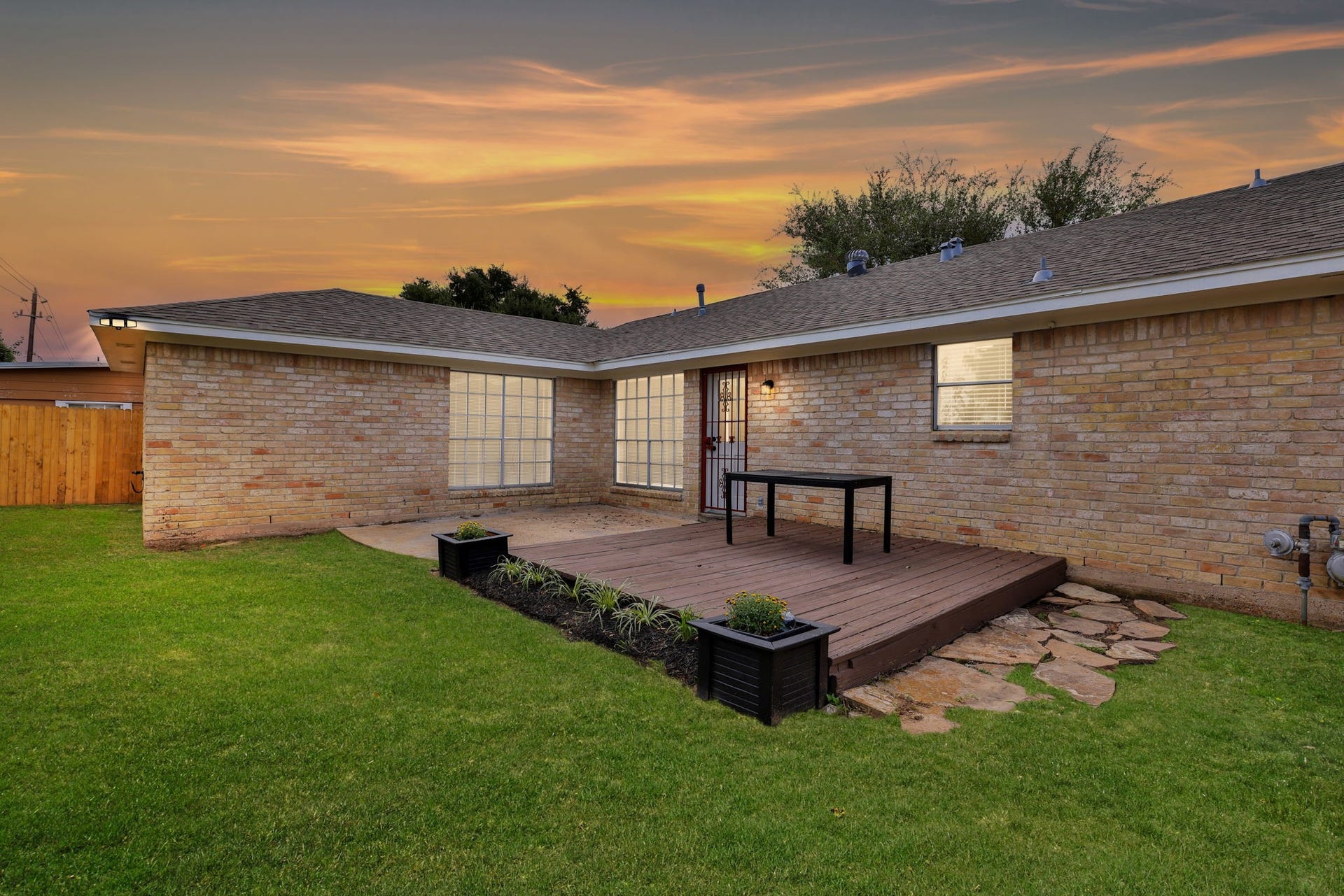 1506 Wilshire Park Drive, Houston, TX 77038 Deck in the back yard
Digitally Enhanced Photo