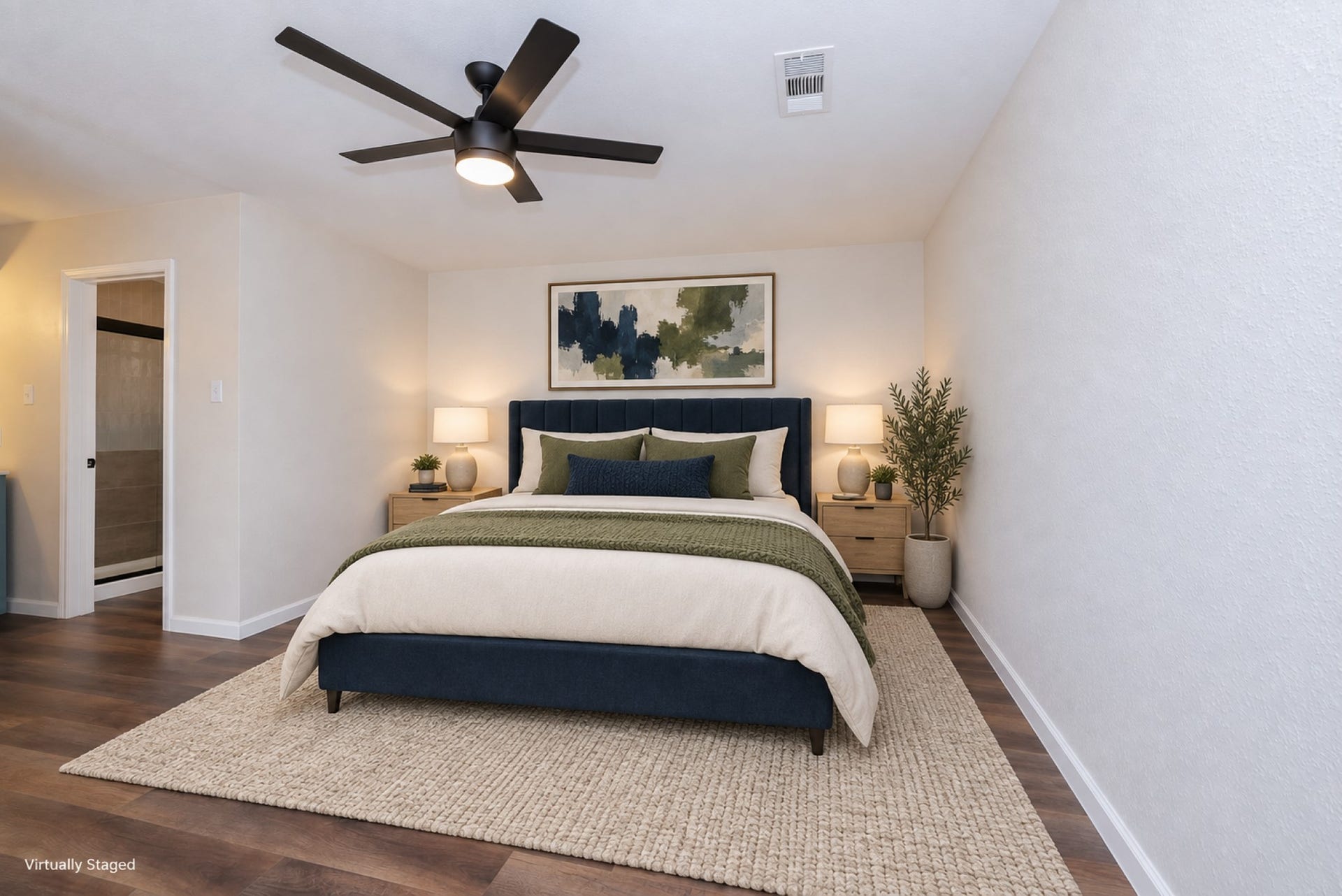 1506 Wilshire Park Drive, Houston, TX 77038 Main Bedroom
Digitally Enhanced Photo