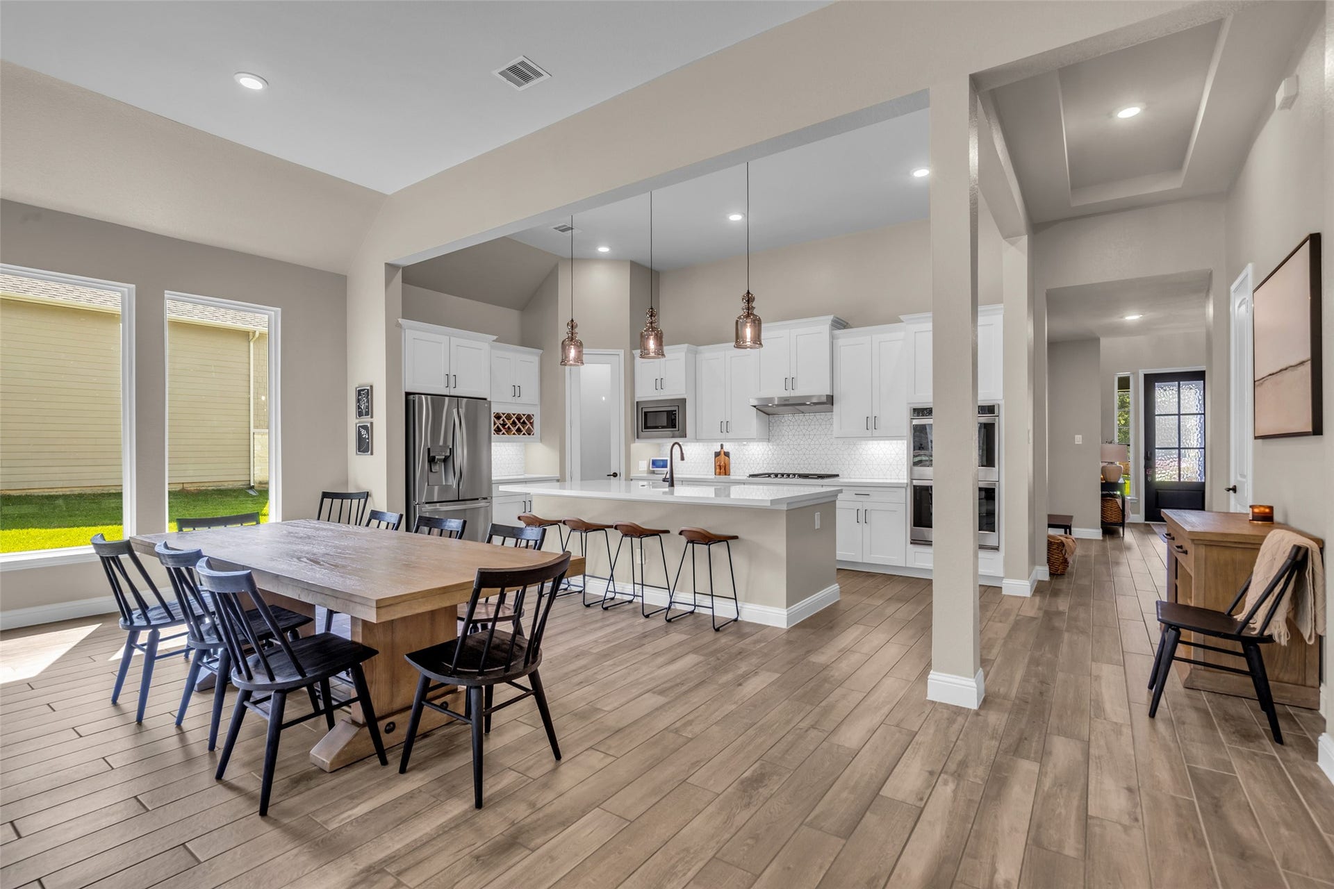 734 Satterwhite Farms Lane, Magnolia, TX 77354 Dining/Kitchen