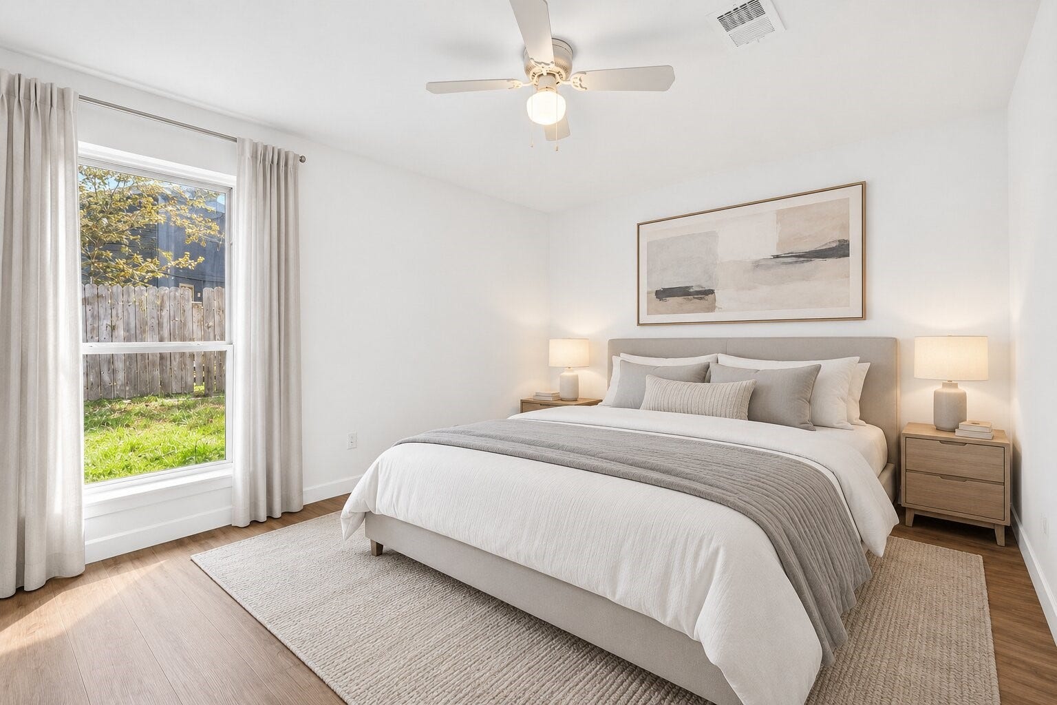 1826 Hilton Head Drive, Missouri City, TX 77459 2nd Bedroom: Virtually Staged Image.
