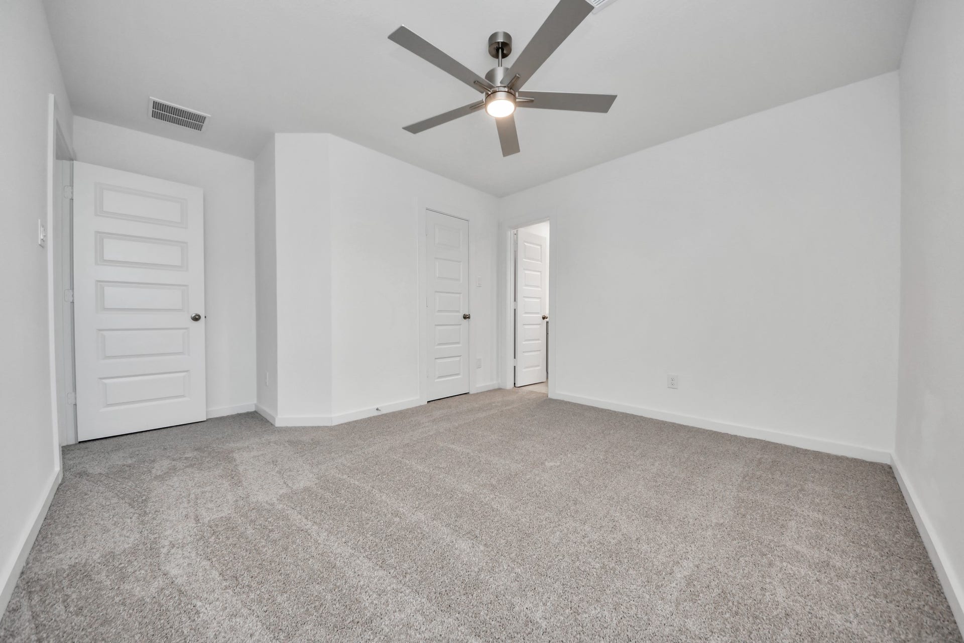 2203 Demeter Place, Fresno, TX 77545 Generously sized secondary bedrooms featuring spacious closets, soft and inviting carpeting underfoot, large windows allowing plenty of natural light, and the added touch of privacy blinds for your personal retreat. Sample photo of completed home with similar floor plan. Actual colors and selections may vary.