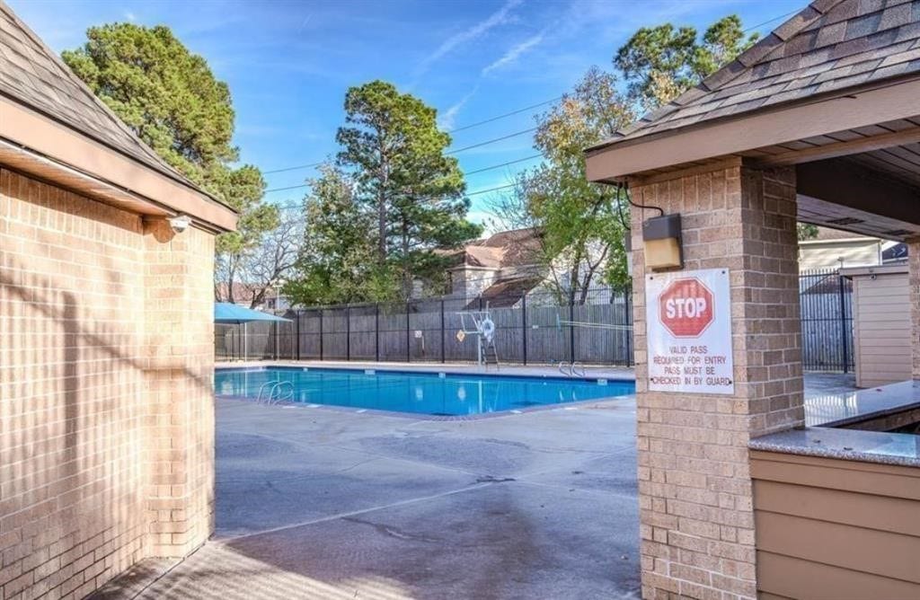 8914 Sunny Point Drive, Spring, TX 77379 Take a dip in the neighborhood pool on a hot summer day!