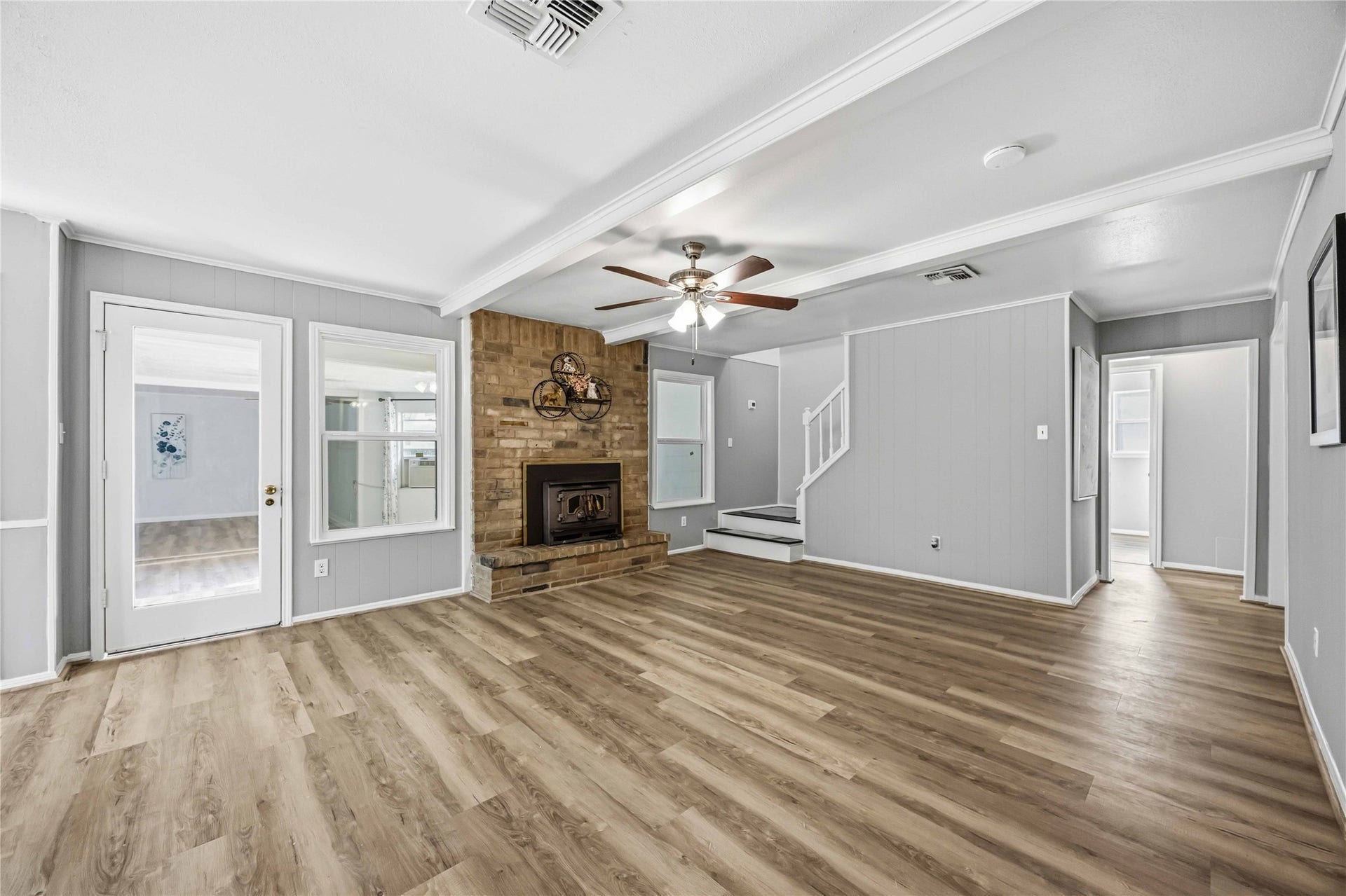 203 Wedgewood Court, Oak Ridge North, TX 77386 Another view of living room