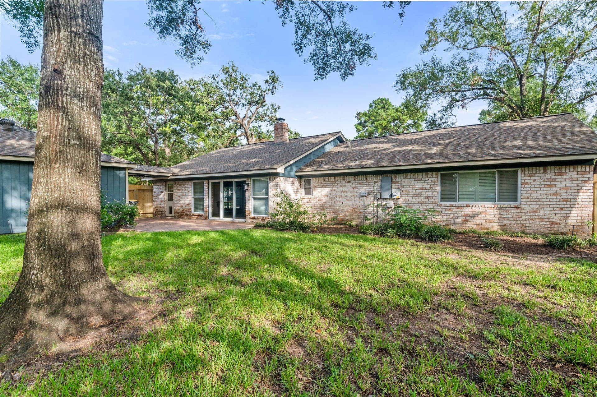 27249 Lana Lane, Oak Ridge North, TX 77385 Huge backyard on corner lot