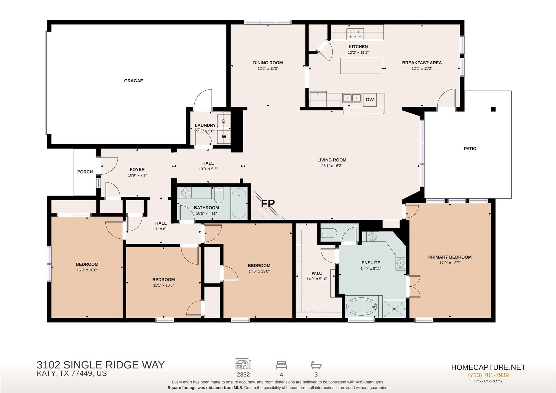 3102 Single Ridge Way, Katy, TX 77493