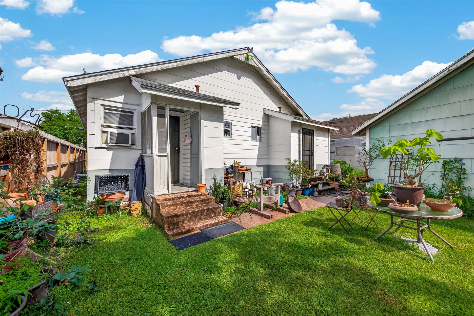 518 N Eastwood Street, Houston, TX 77011 Enjoy outdoor flexibility with a backyard that includes a small lawn and space ready for a vegetable garden, blooming flowers, or your own personal touch.