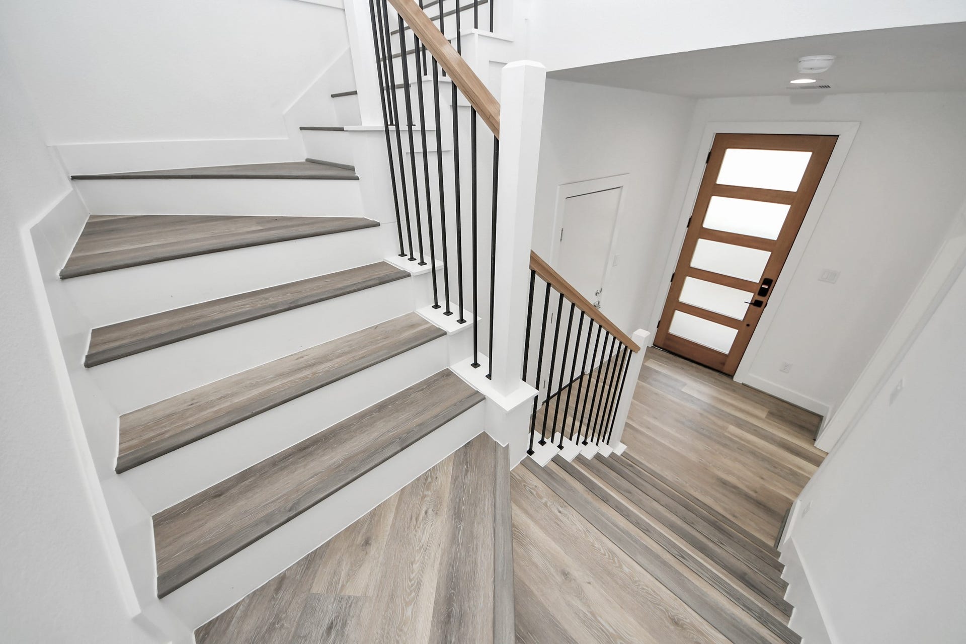 2521 Francis Street, Houston, TX 77004 Stairs to second floor (Sample photo from same floor plan next to the address)