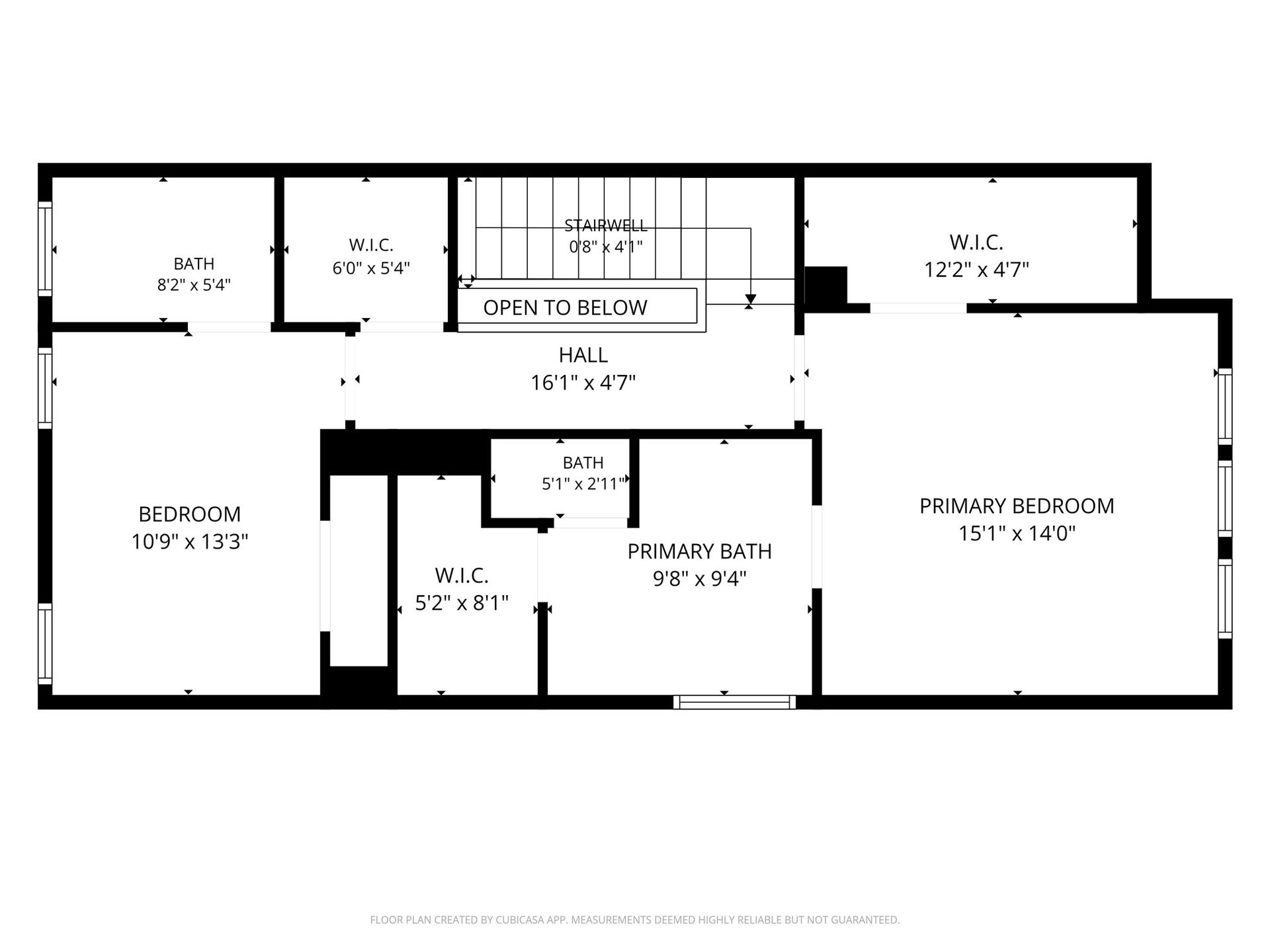 2521 Francis Street, Houston, TX 77004 Floor plan for third floor (Sample photo from same floor plan next to the address)