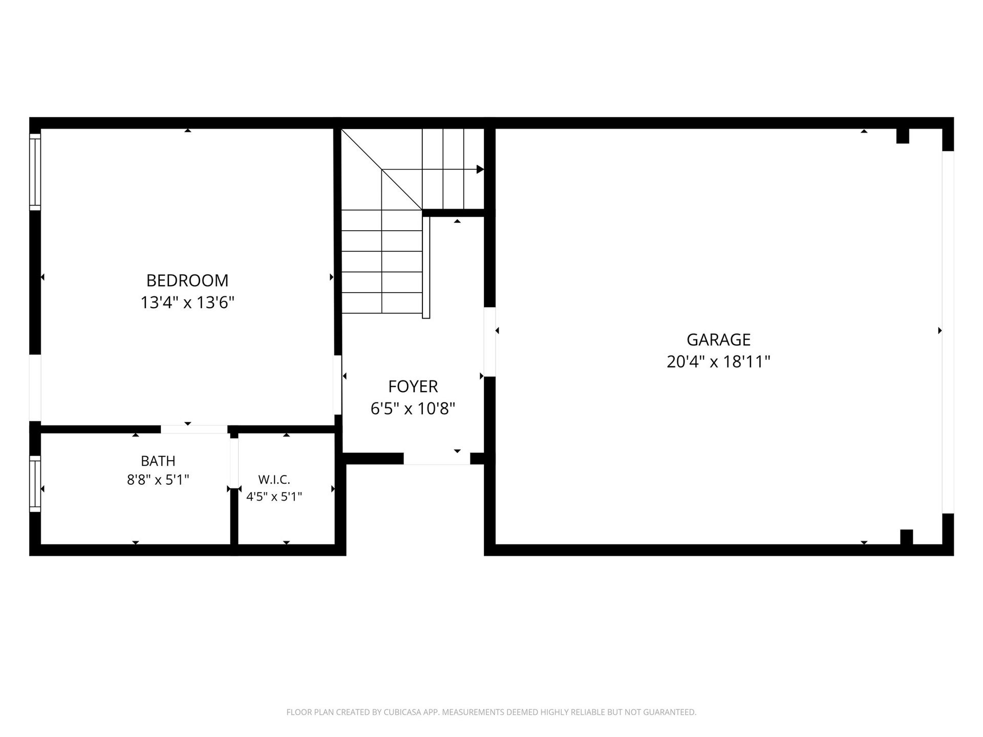 2521 Francis Street, Houston, TX 77004 Floor plan for 1st floor (Sample photo from same floor plan next to the address)