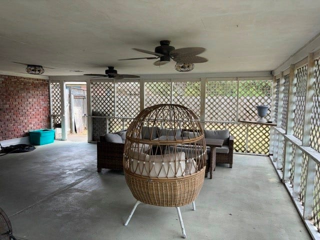 1909 11th Avenue, La Marque, TX 77568 Another part of the patio.