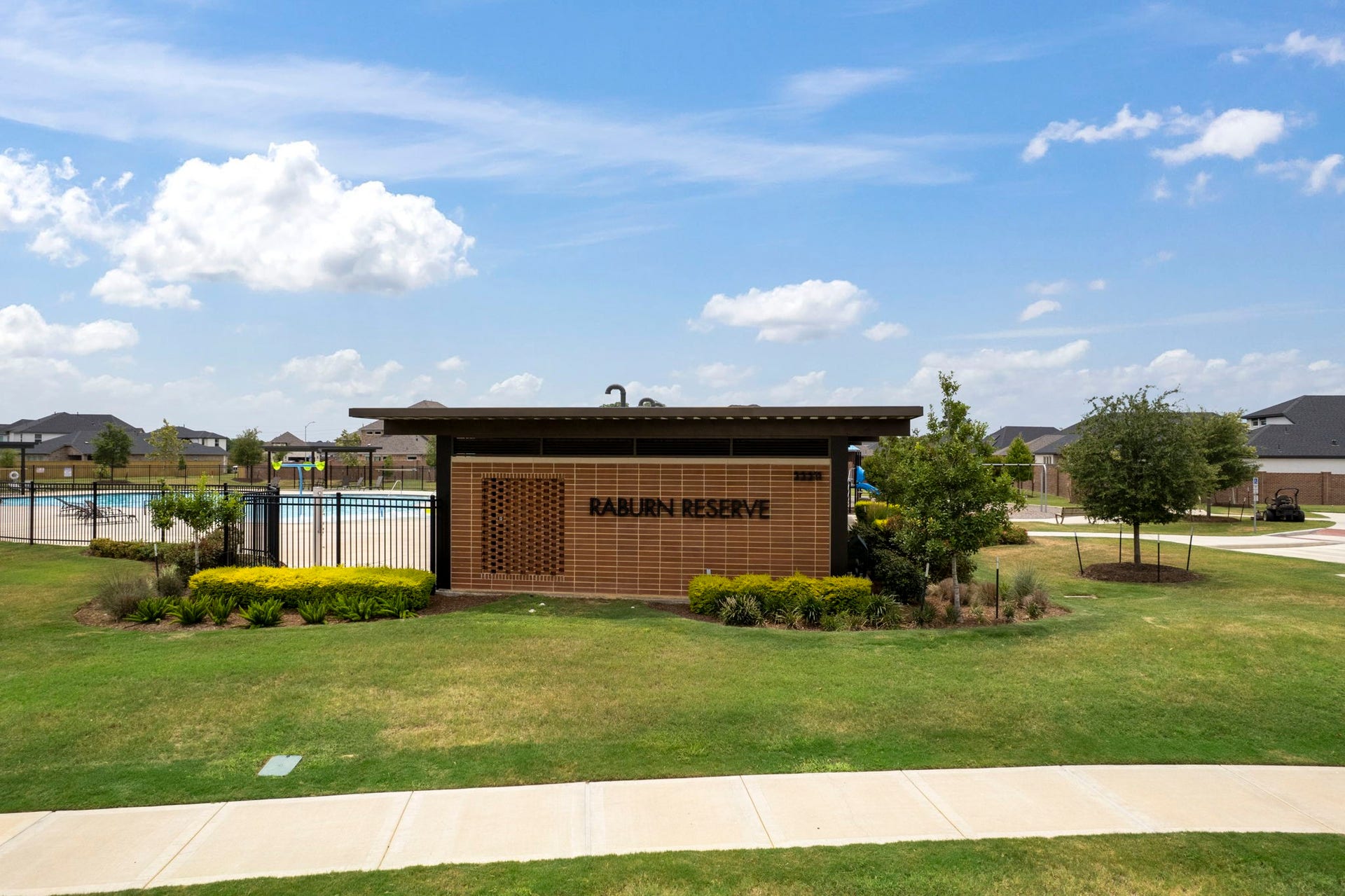 Raburn Reserve community pool & playground