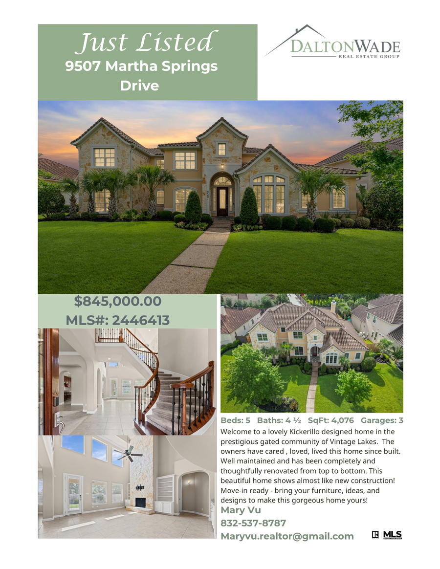 Property photo for 9507 Martha Springs Drive, Houston, TX
