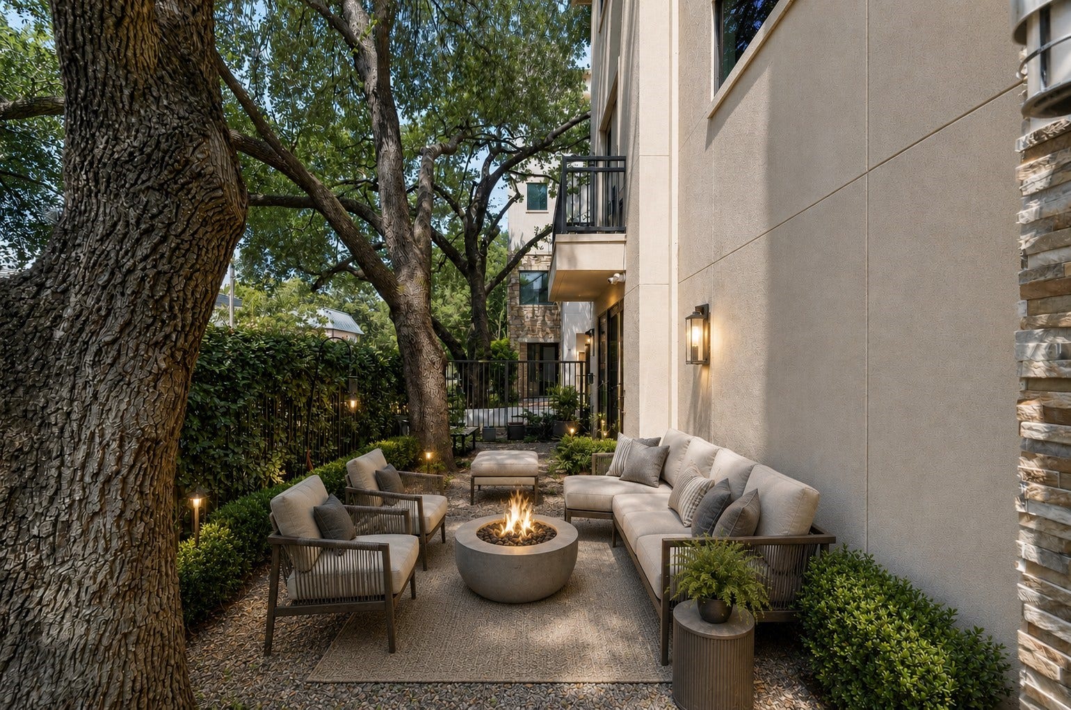 1110 Autrey Street, #C, Houston, TX 77006 Virtually staged photo