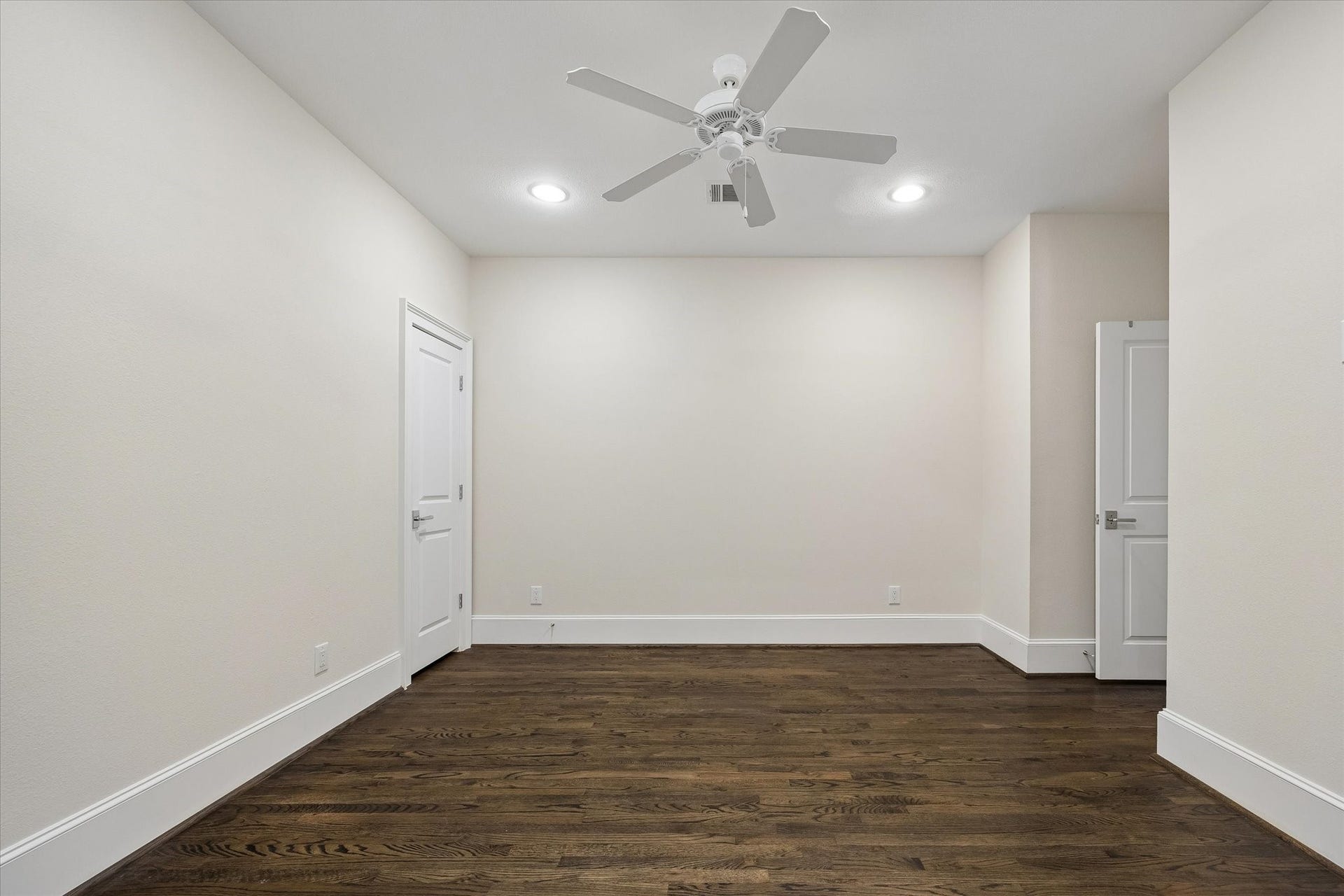 2111 Huldy Street, Houston, TX 77019 Another view of the versatile home office, offering the flexibility to serve as a 4th bedroom.