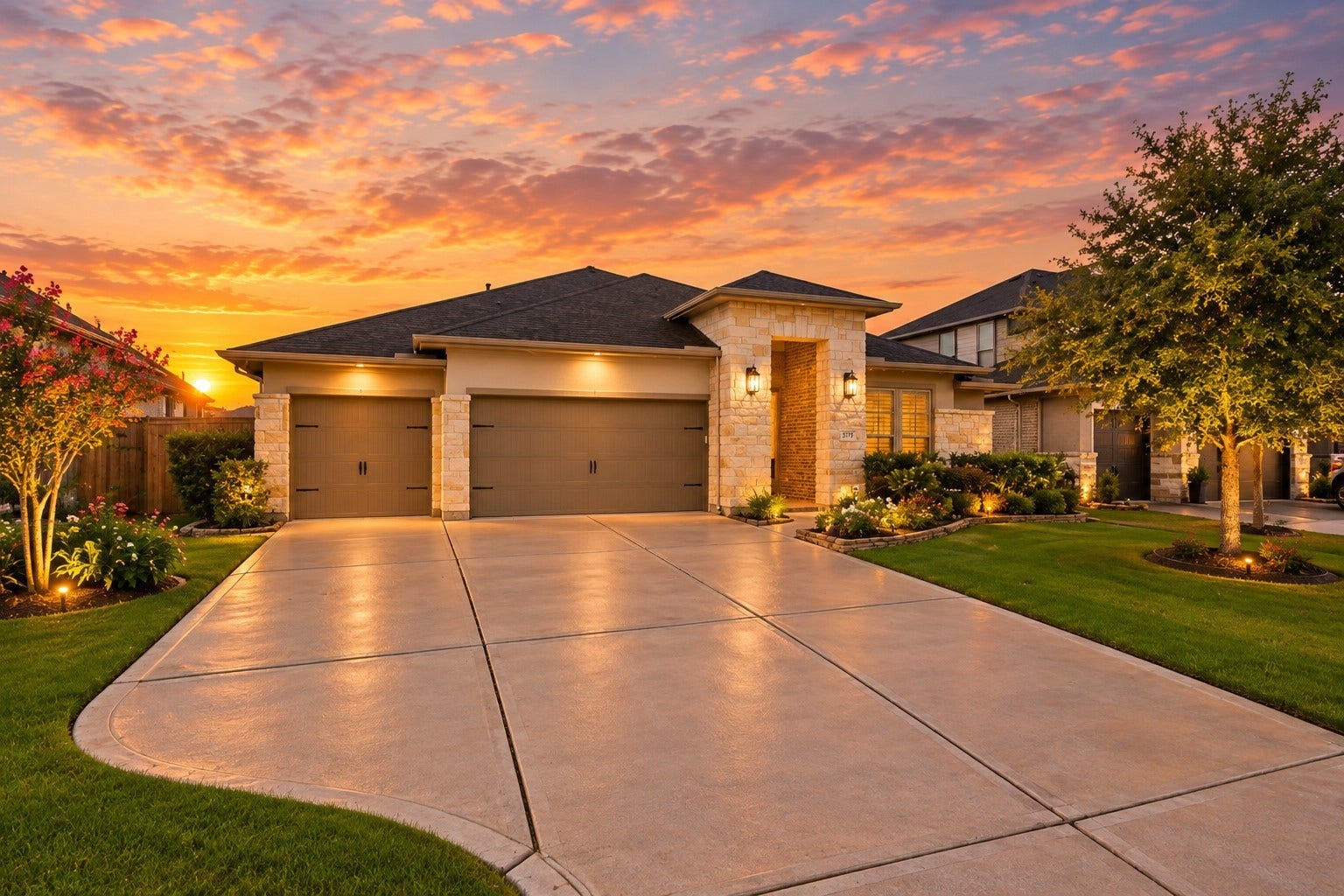 213 Lakehouse Landing Drive, Katy, TX 77493 Welcome to 213 Lakehouse Landing Drive! This Tri-Point home is located in the private, gated, luxury community of Lake House. This community is designed around lakeside living, offering a more intimate and exclusive feel than many of Katys larger master-planned communities