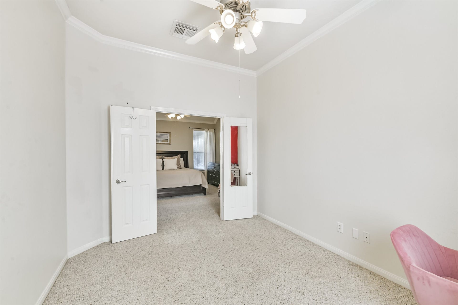 another view of flex room off the primary