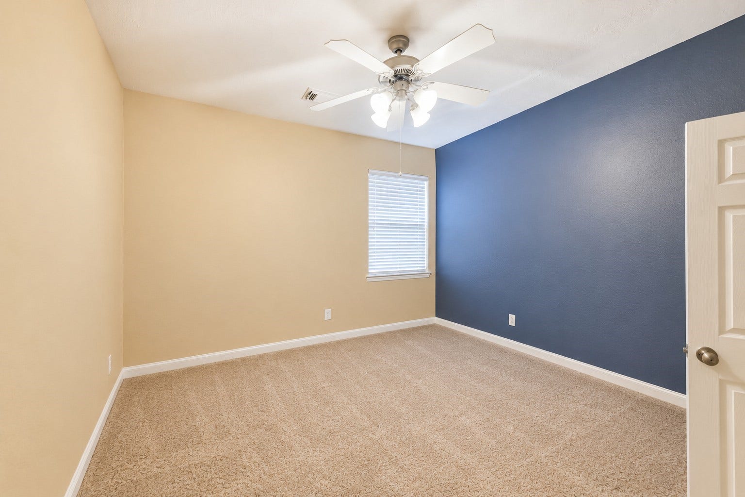 bedroom #2 is packed with boxes now - but it is a bedroom with a closet.  Same carpet that is in the Primary.