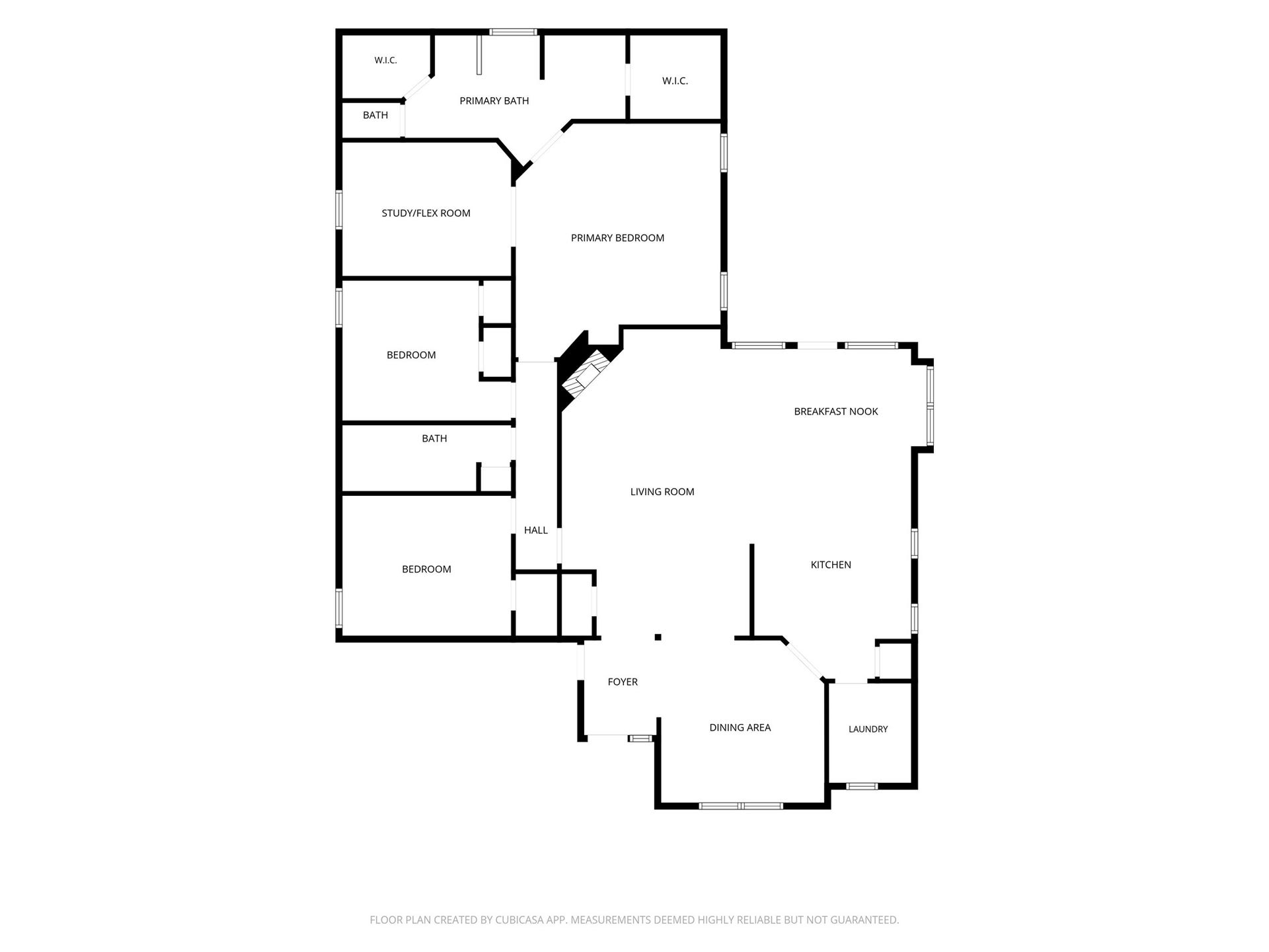 Flex room off the primary can be a study, gym, baby nursery, craft room..so many options.
