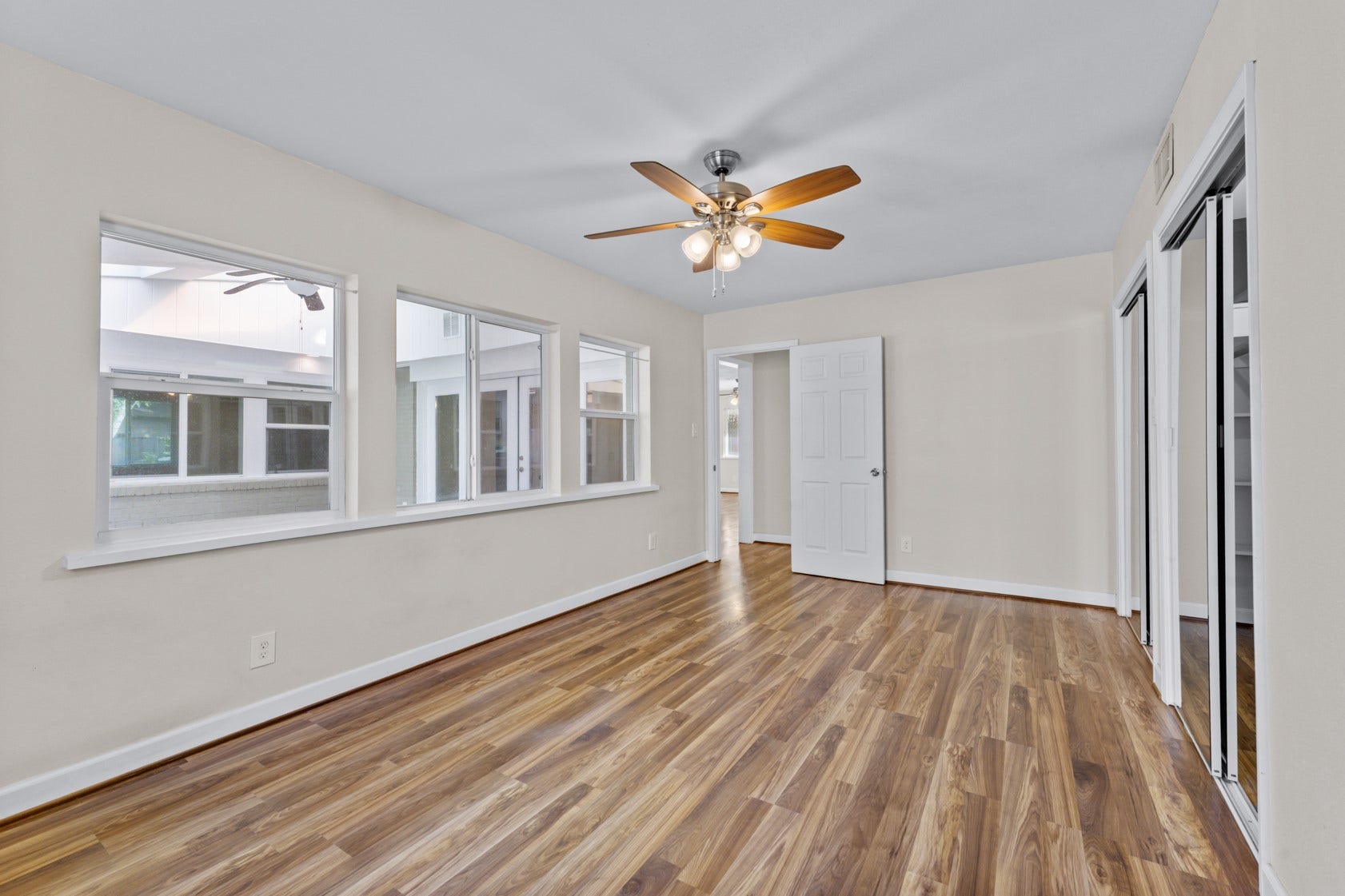 Another view of the first guest bedroom.