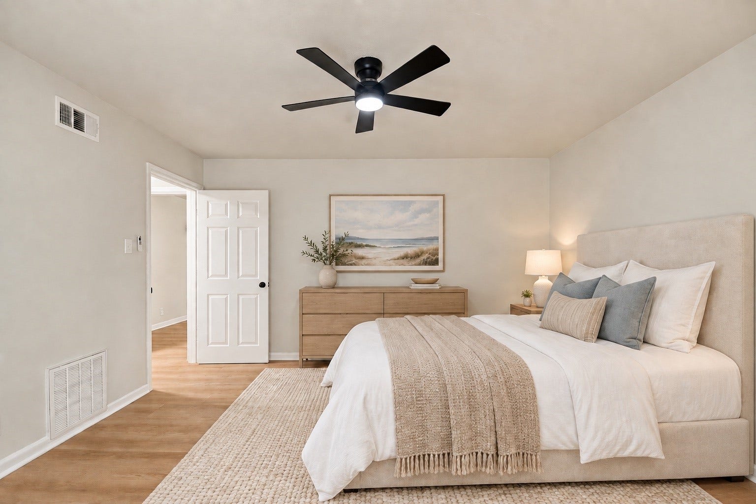 416 21st Avenue N, Texas City, TX 77590 Bedroom 2 (Virtually Staged)