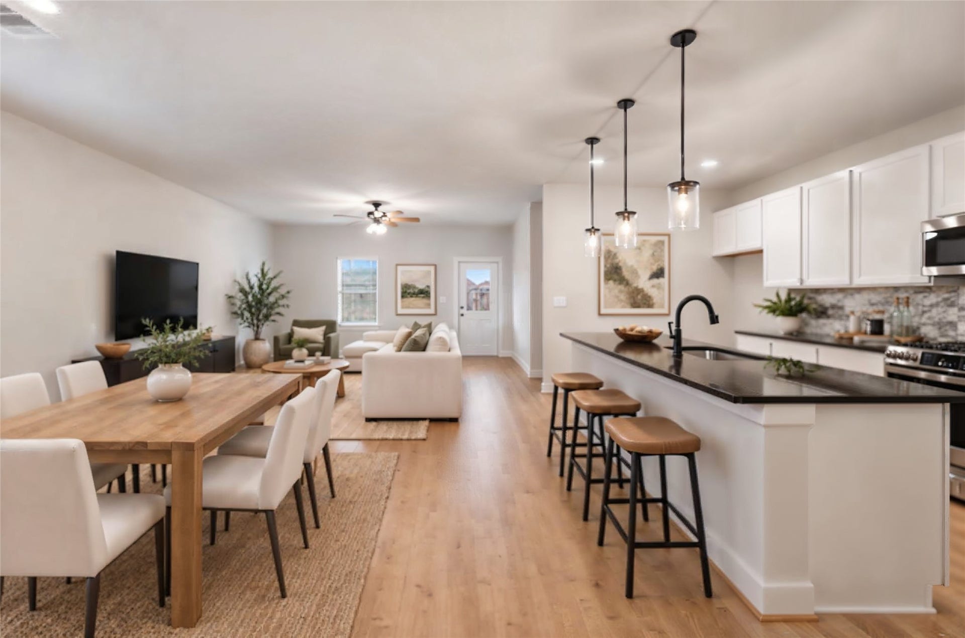 Virtual staging