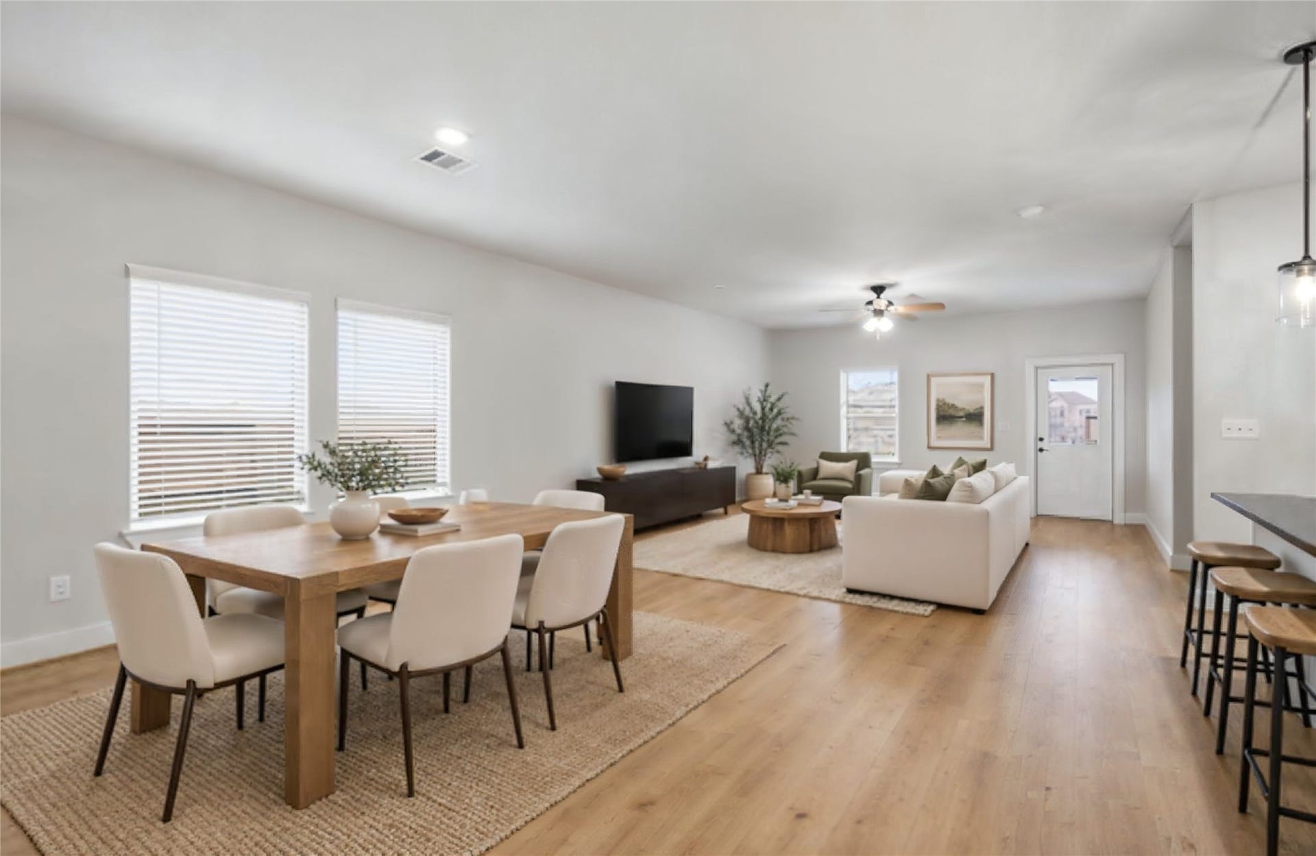 Virtual staging