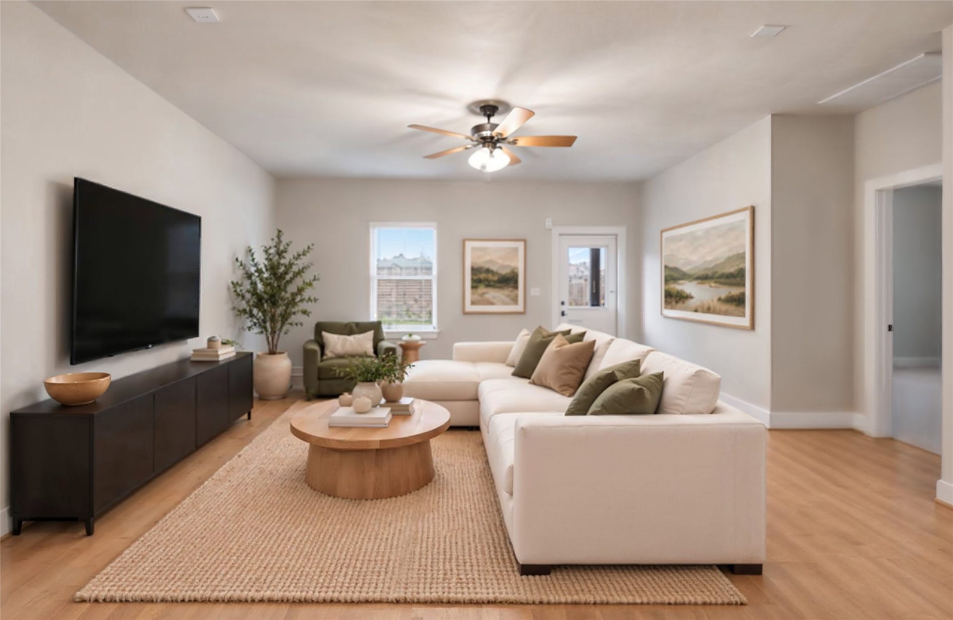 Virtual staging