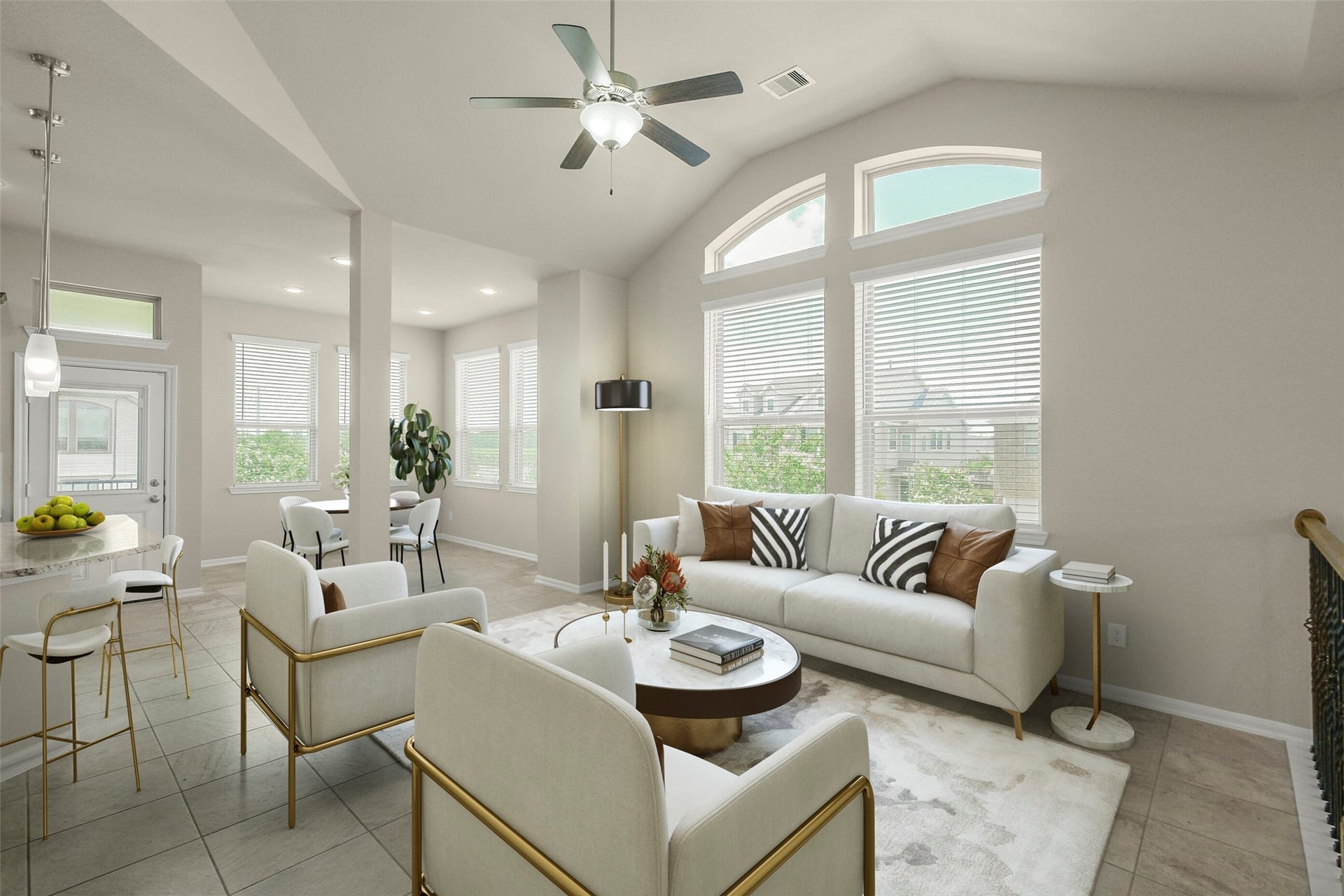 2547 Bordelon Lane, Missouri City, TX 77459 Virtually Staged living room