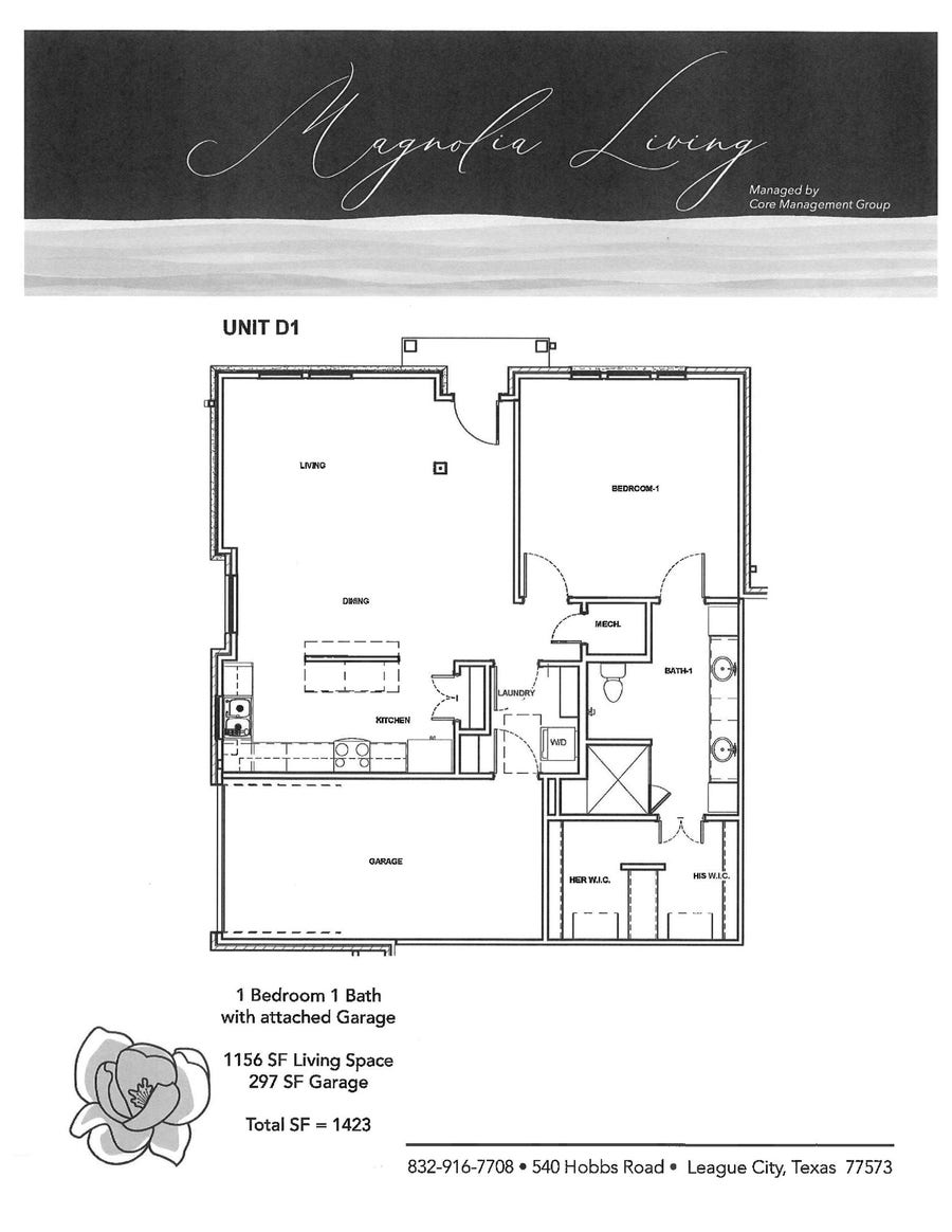 Property photo for 540 Hobbs Road, #D1, League City, TX