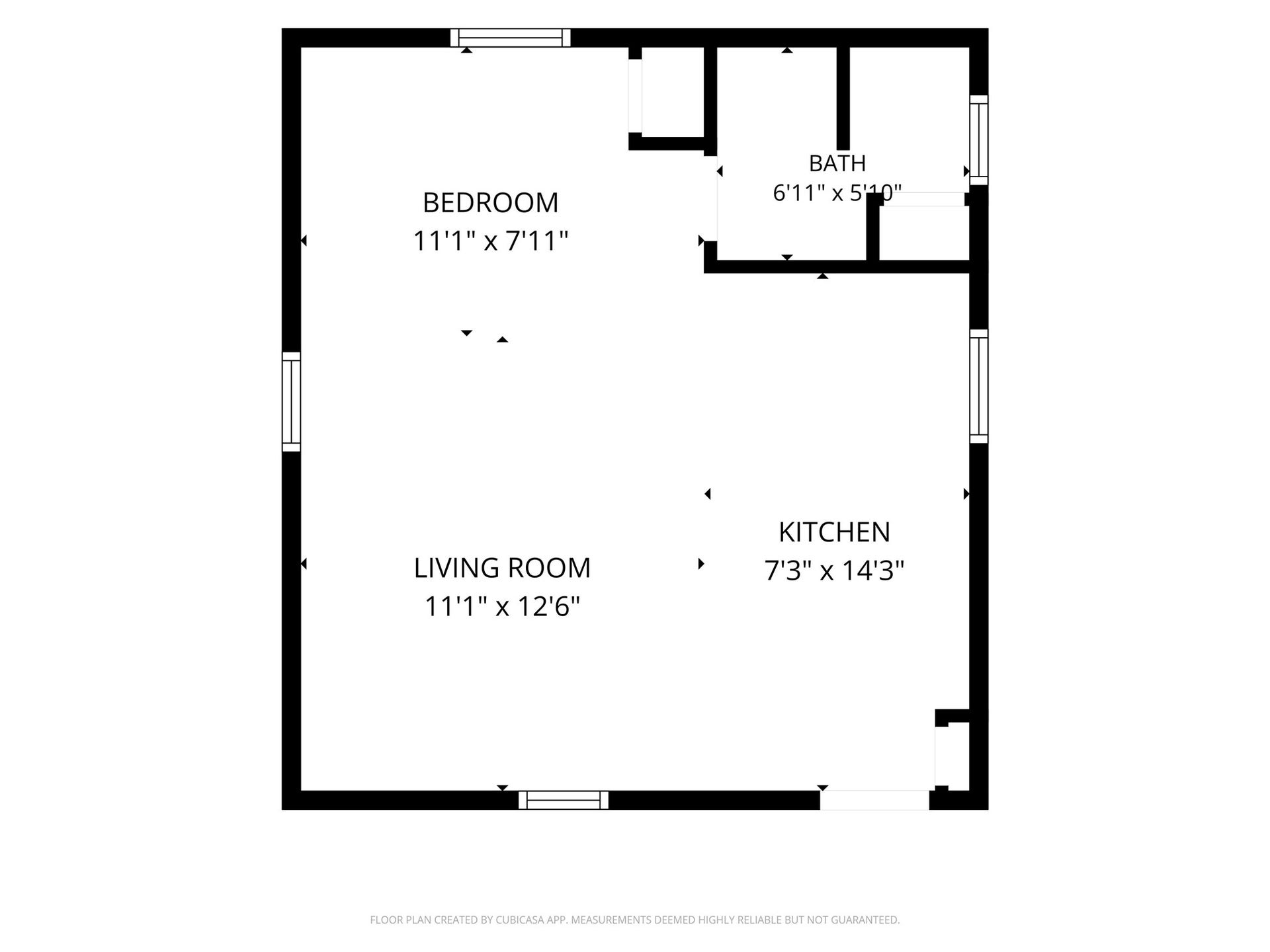 Cute apartment garage for older children or parents