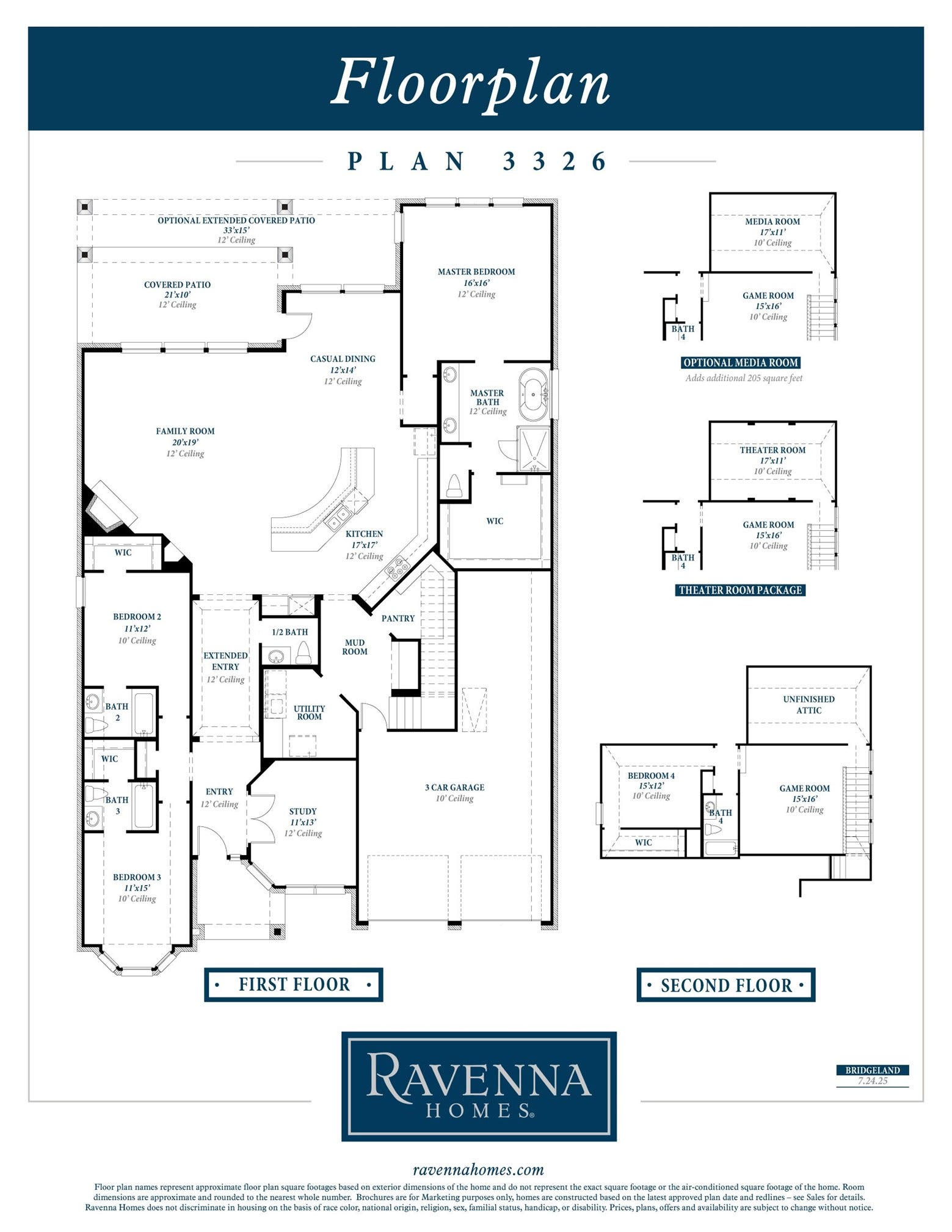10807 Little Mirror Lane, Cypress, TX 77433 Floor Plan