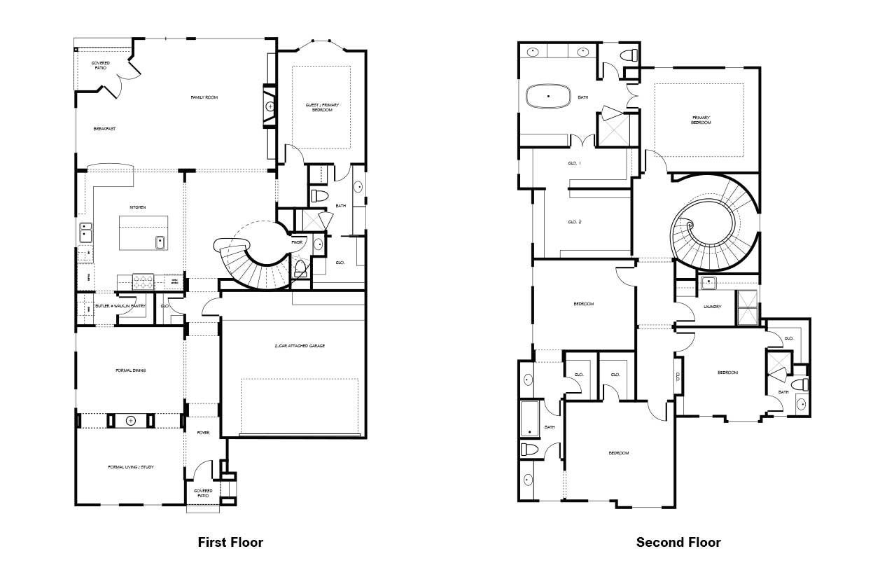 4022 Coleridge Street, West University Place, TX 77005 Floor Plan