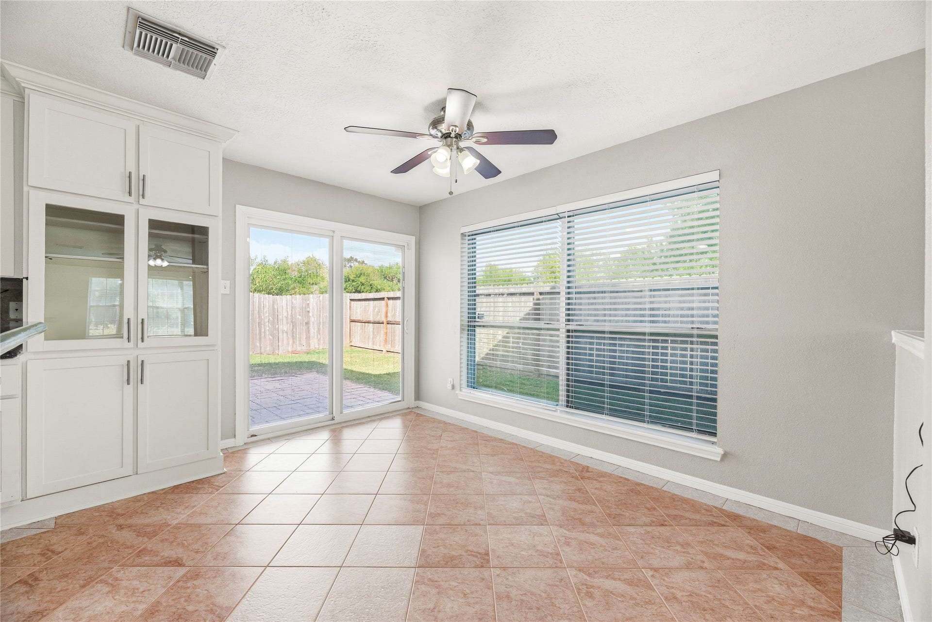 18502 Bridoon Drive, Cypress, TX 77433 Breakfast area off the kitchen with backyard access.
