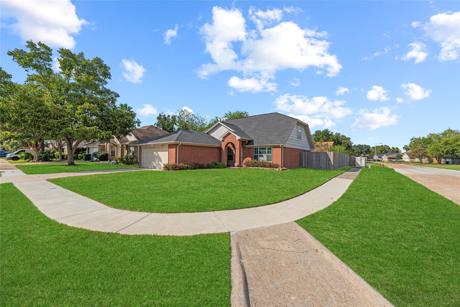 18502 Bridoon Drive, Cypress, TX 77433 Large corner lot across the street from the community pool/park.