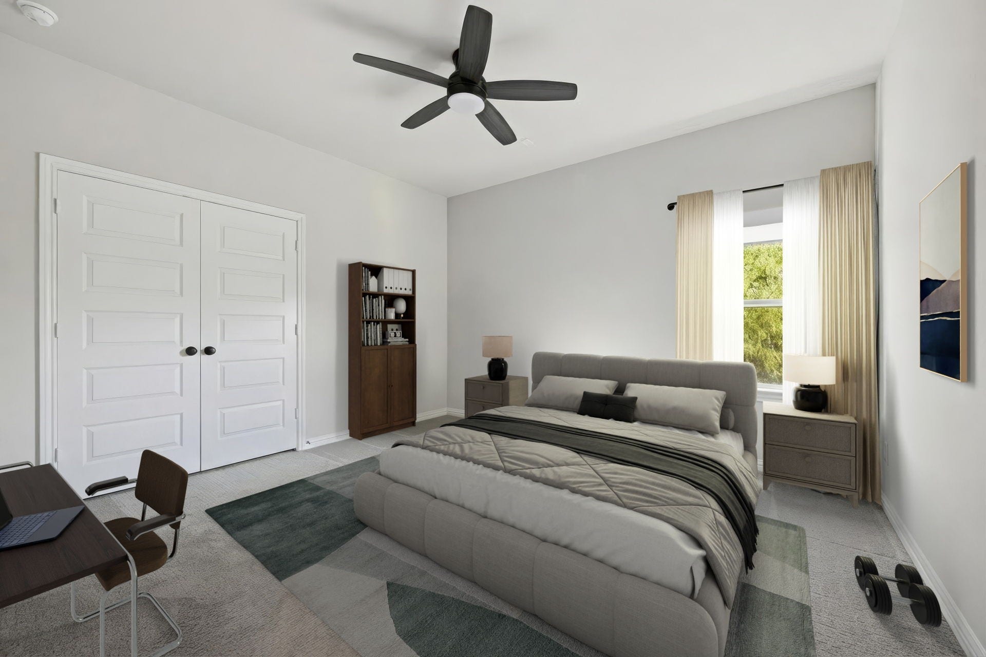 5595 Fallen Antler Drive, Spring, TX 77386 Bedroom 5/ Virtually Staged