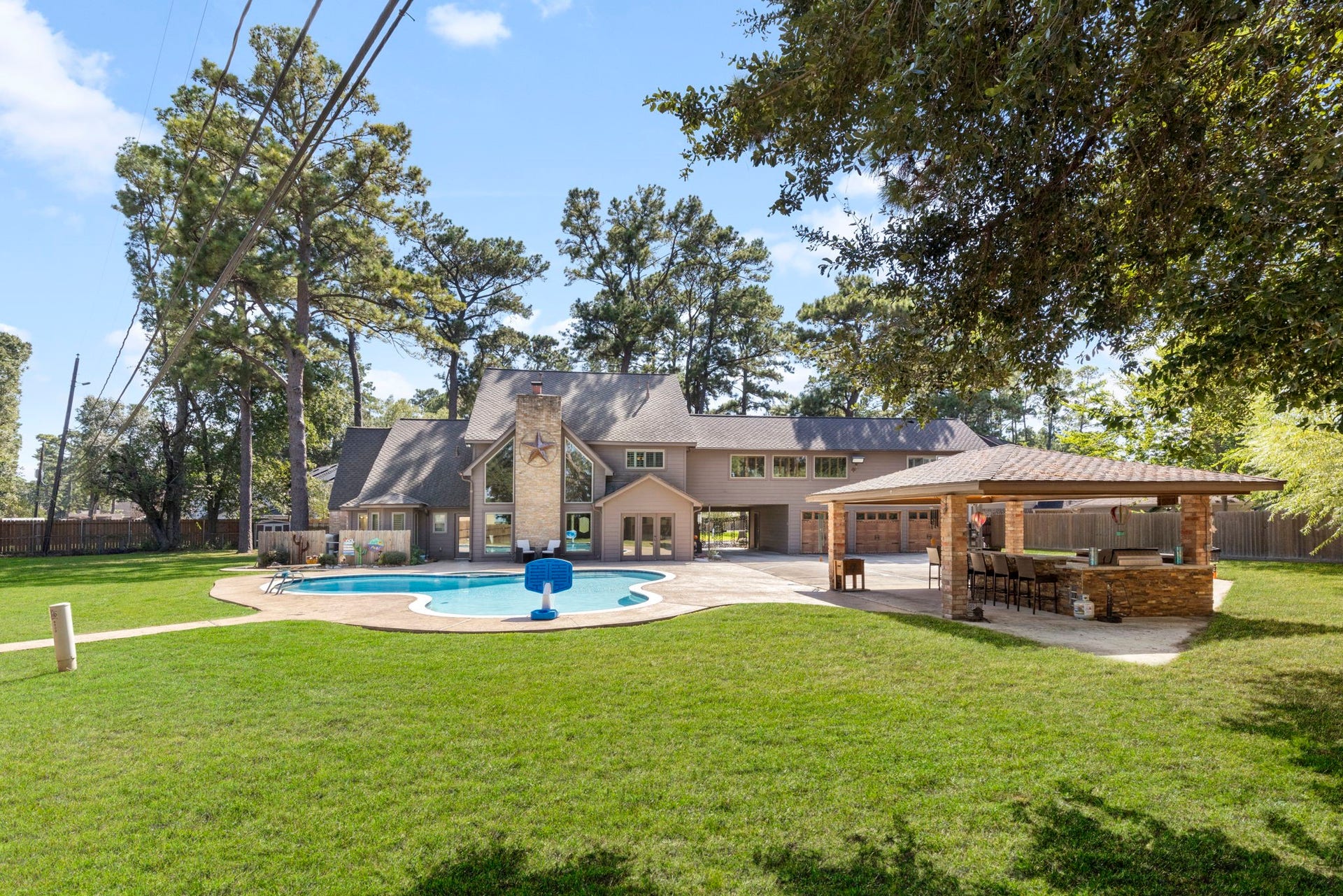 8202 Forest Ridge Road, Spring, TX 77379 This backyard oasis is waiting for you.